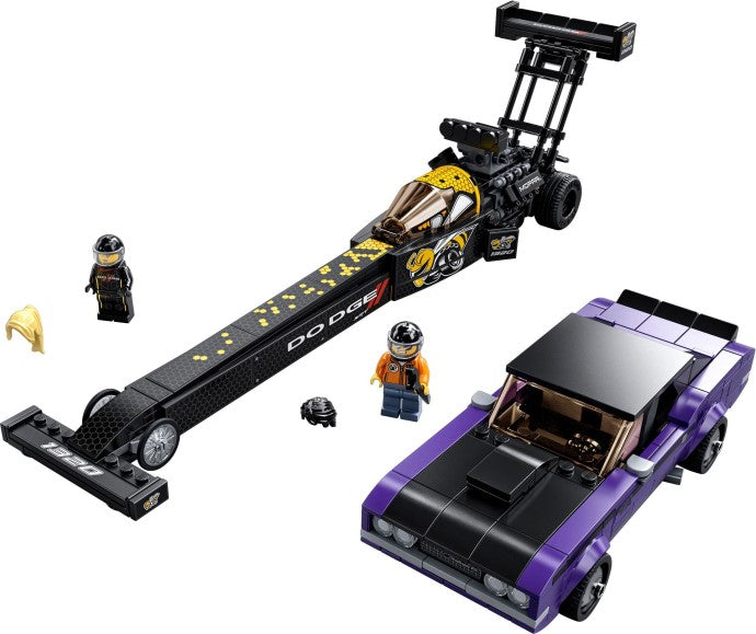 Mopar Dodge//SRT Top Fuel Dragster and 1970 Dodge Challenger T/A 76904 | Speed Champions | LEGO