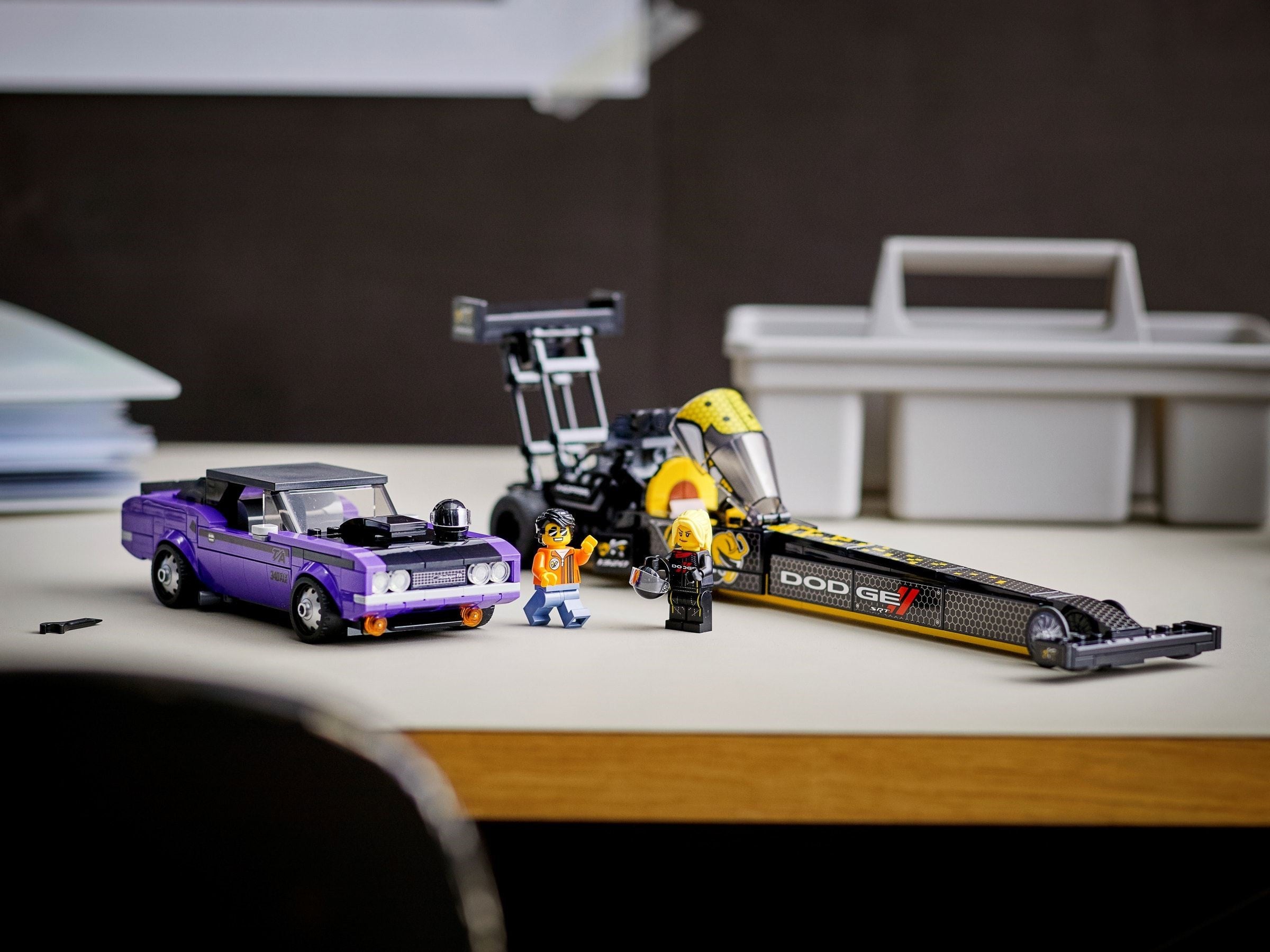 Mopar Dodge//SRT Top Fuel Dragster and 1970 Dodge Challenger T/A 76904 | Speed Champions | LEGO – image 4