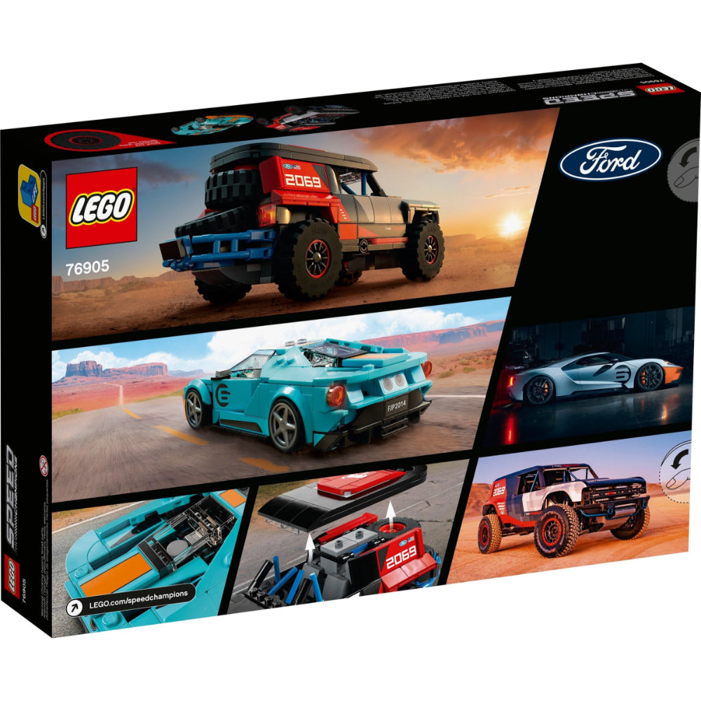 76905 Ford GT Heritage Edition and Bronco R | Speed Champions | LEGO