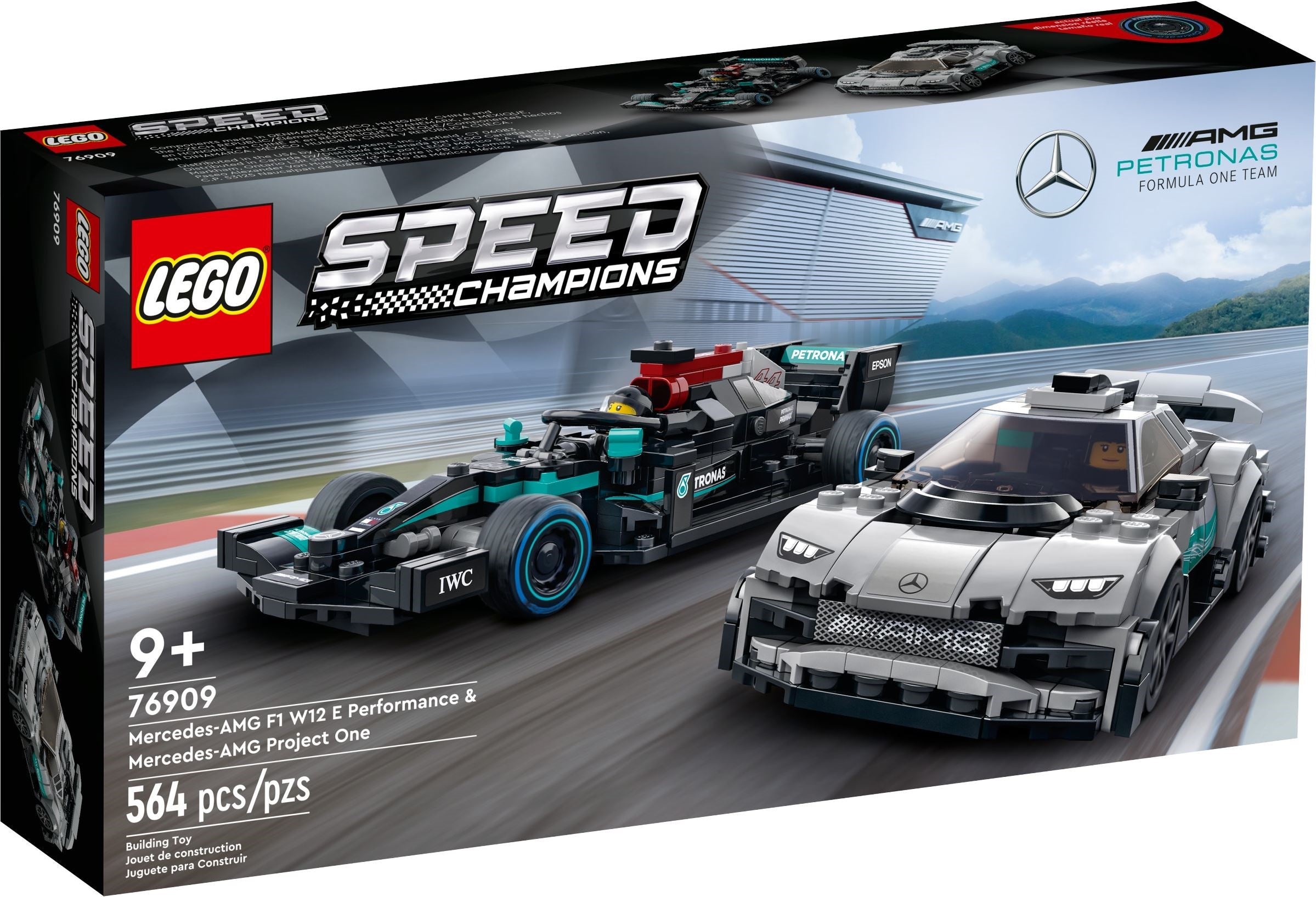 Mercedes-AMG F1 W12 E Performance & Mercedes-AMG Project One 76909 | Speed Champions | LEGO – image 2
