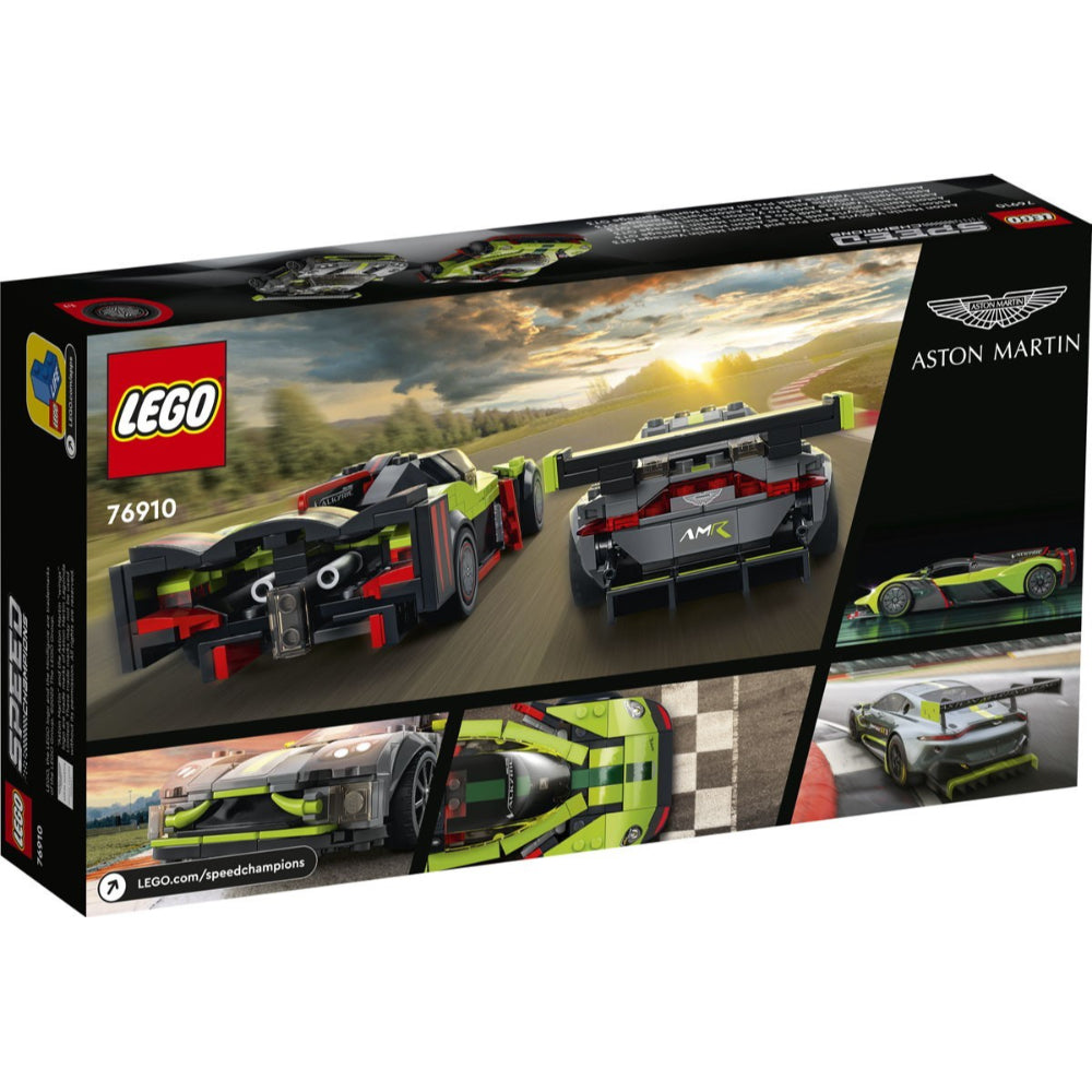 Aston Martin Valkyrie AMR Pro and Aston Martin Vantage GT3 76910 | Speed Champions | LEGO