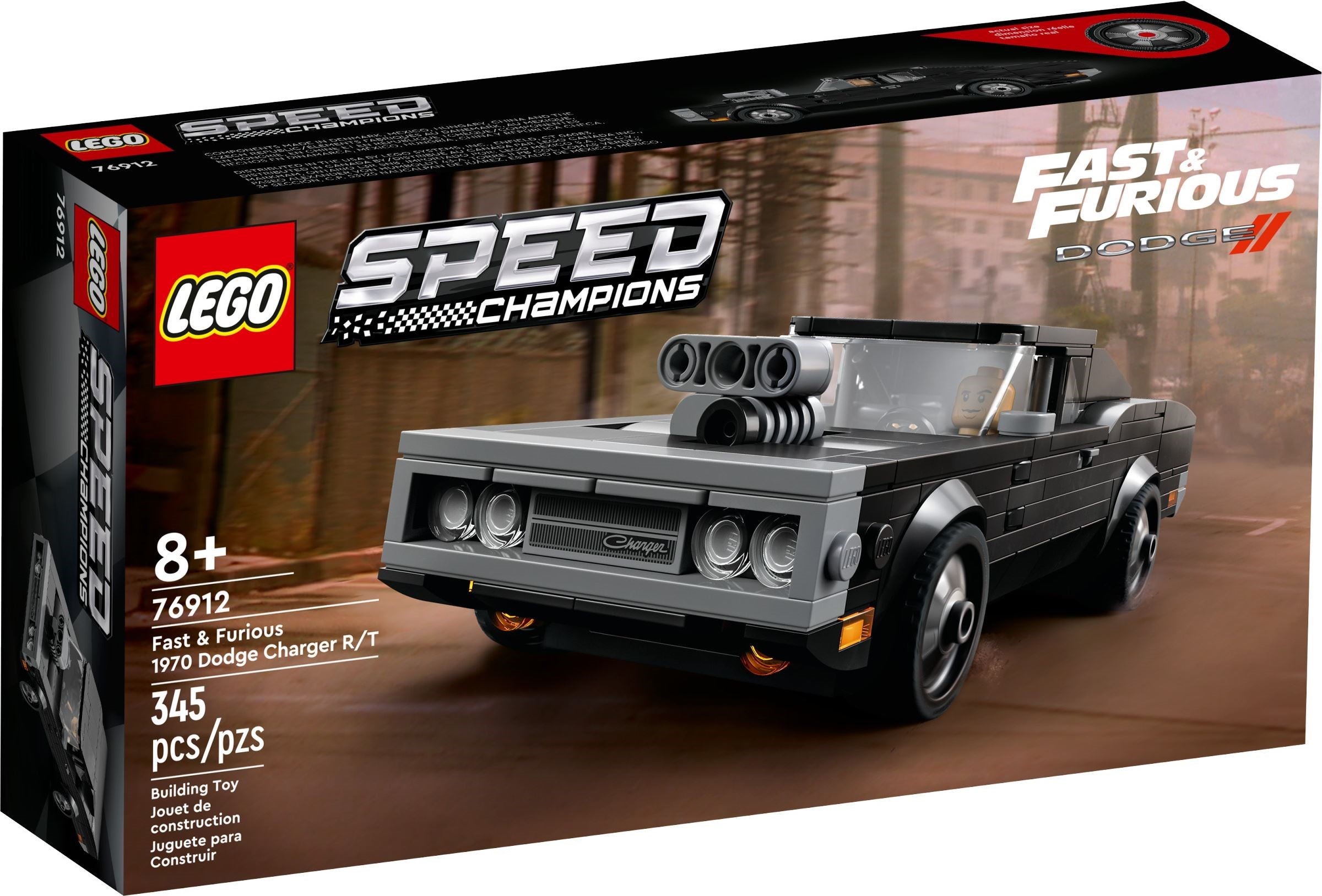 Fast & Furious 1970 Dodge Charger 76912 | Speed Champions | LEGO