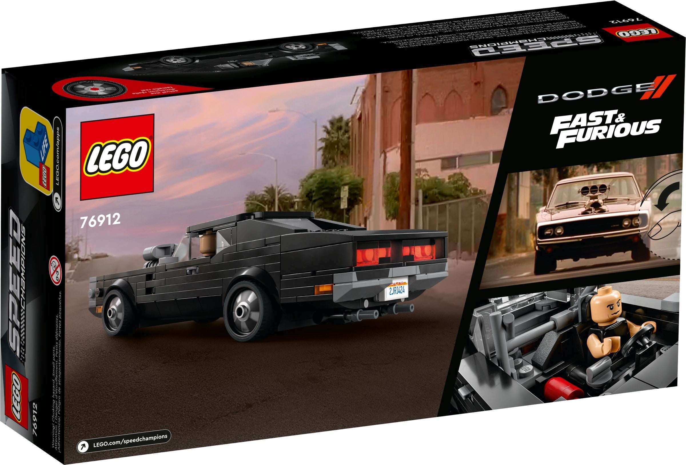 Fast & Furious 1970 Dodge Charger 76912 | Speed Champions | LEGO