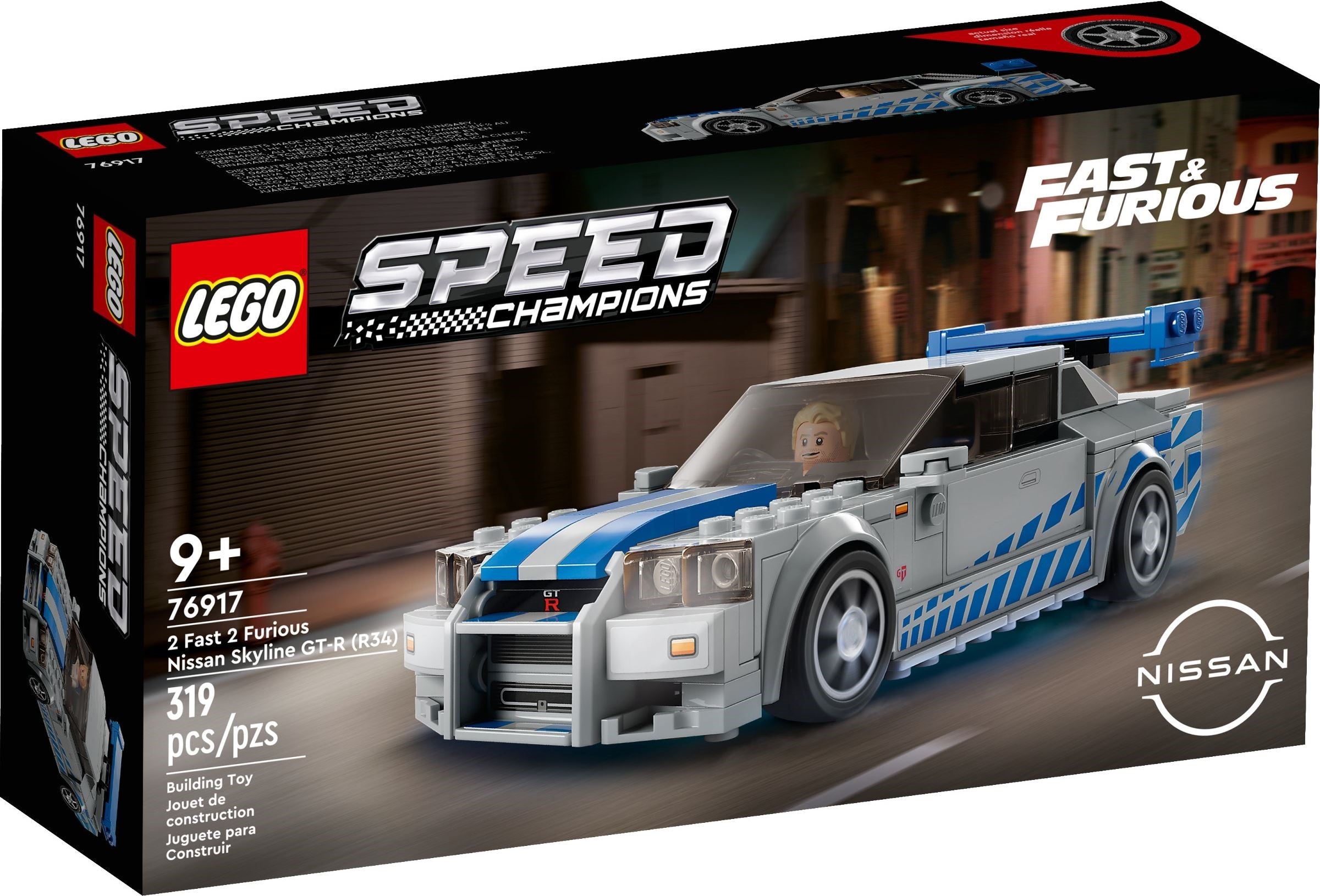 2 Fast 2 Furious Nissan Skyline GT-R (R34) 76917 | Speed Champions | LEGO – image 2