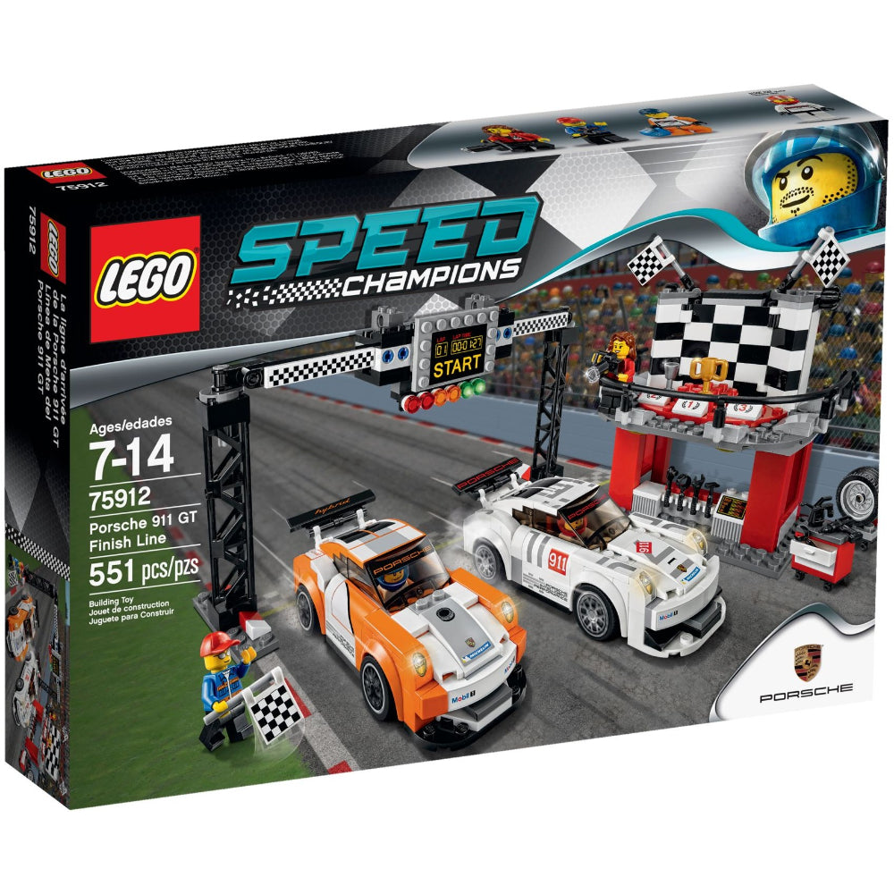 Porsche 911 GT Finish Line 75912 | Speed Champions | LEGO