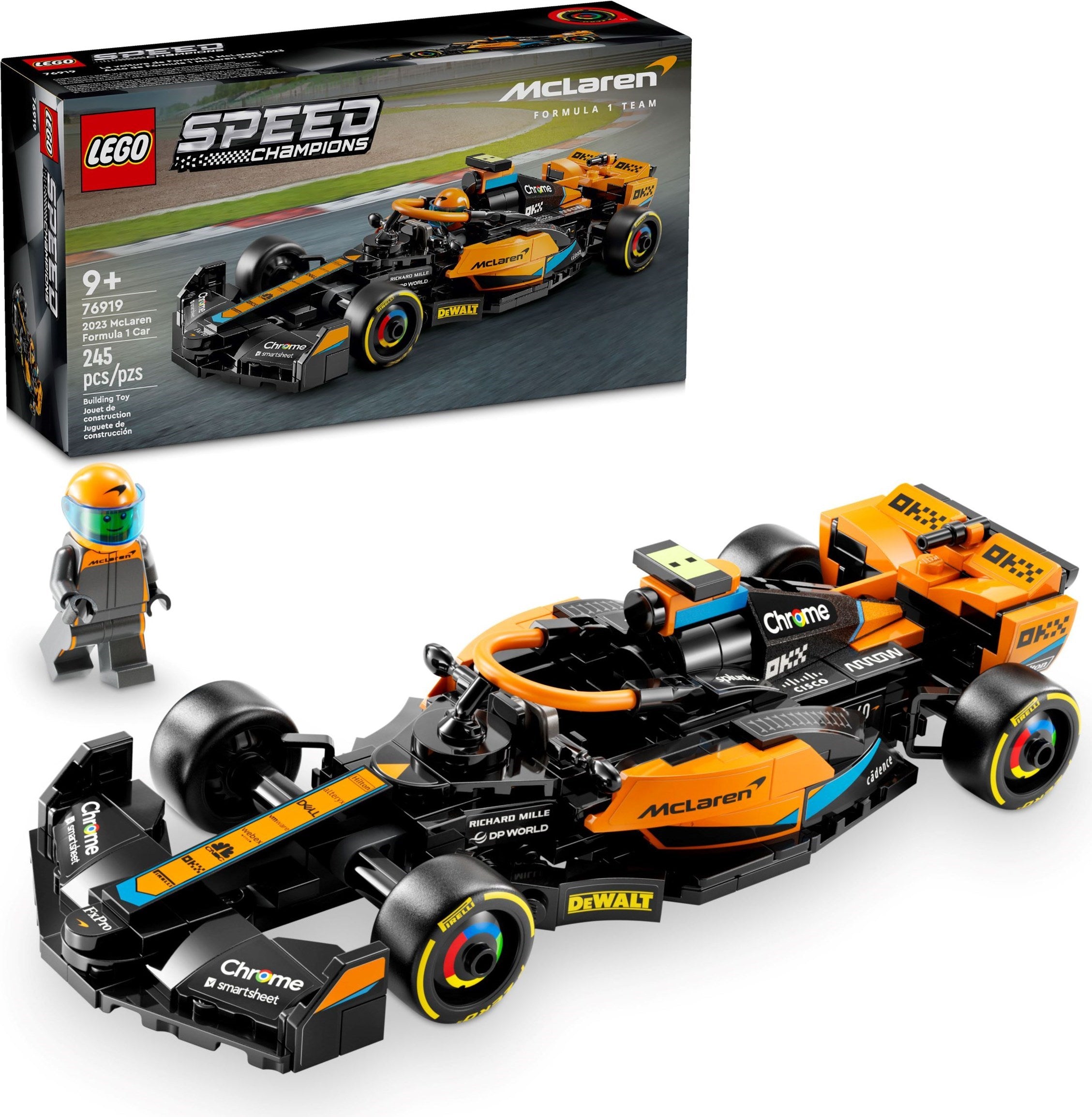 2023 McLaren Formula 1 Car 76919 | Speed Champions | LEGO – image 2