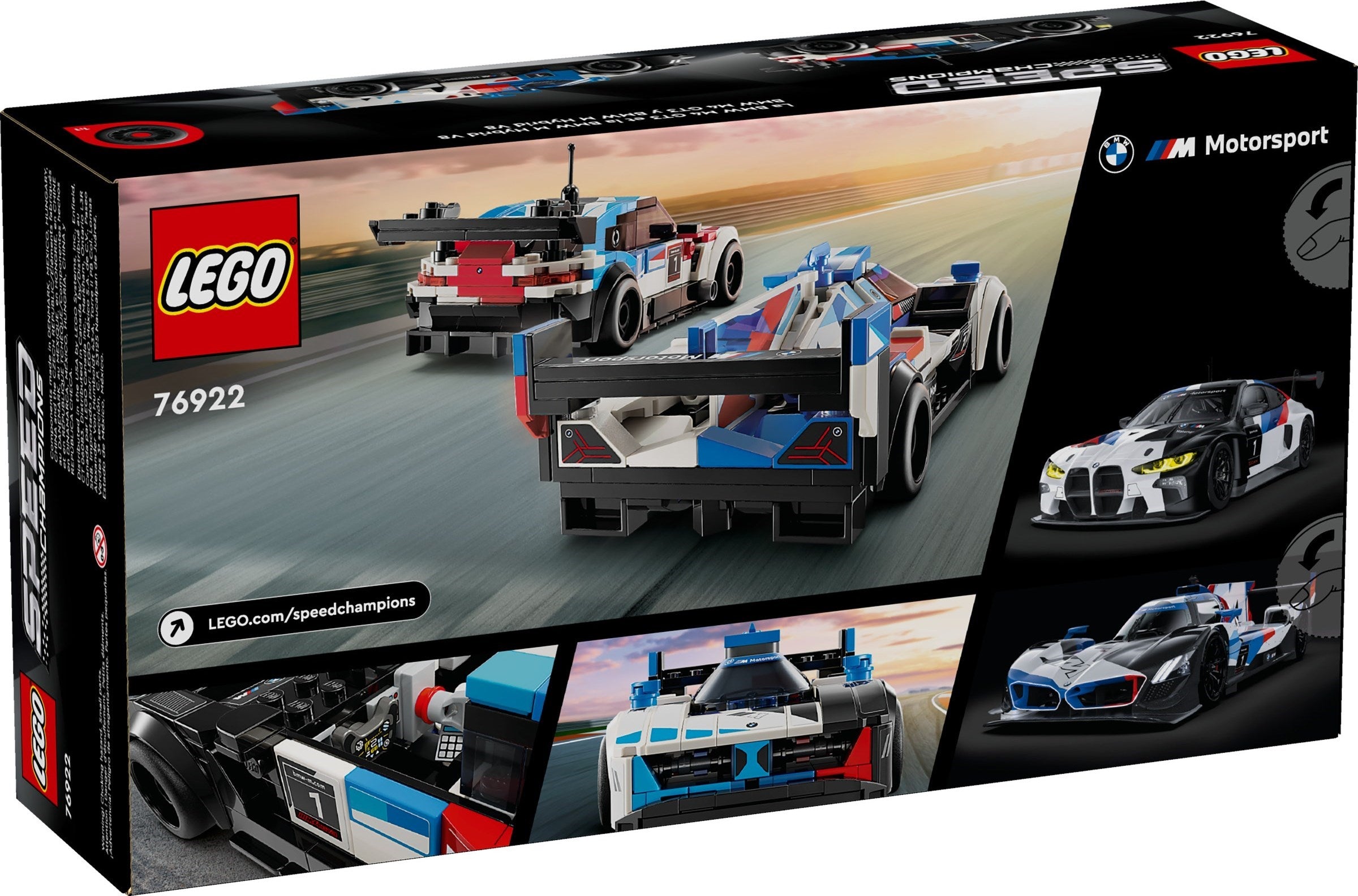 BMW M4 GT3 & BMW M Hybrid V8 76922 | Speed Champions | LEGO – image 3