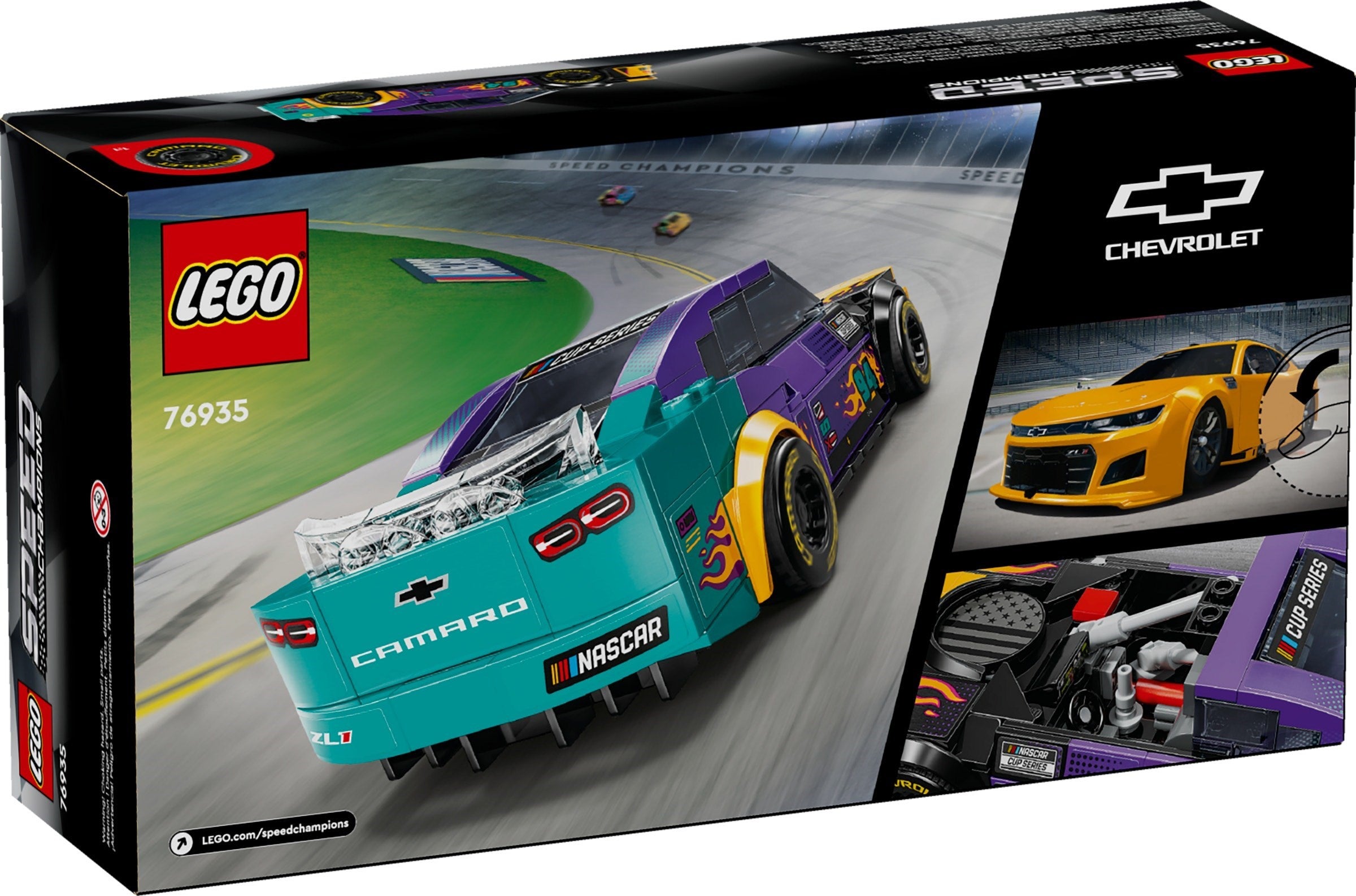 NASCAR Next Gen Chevrolet Camaro ZL1 76935 | Speed Champions | LEGO – image 2