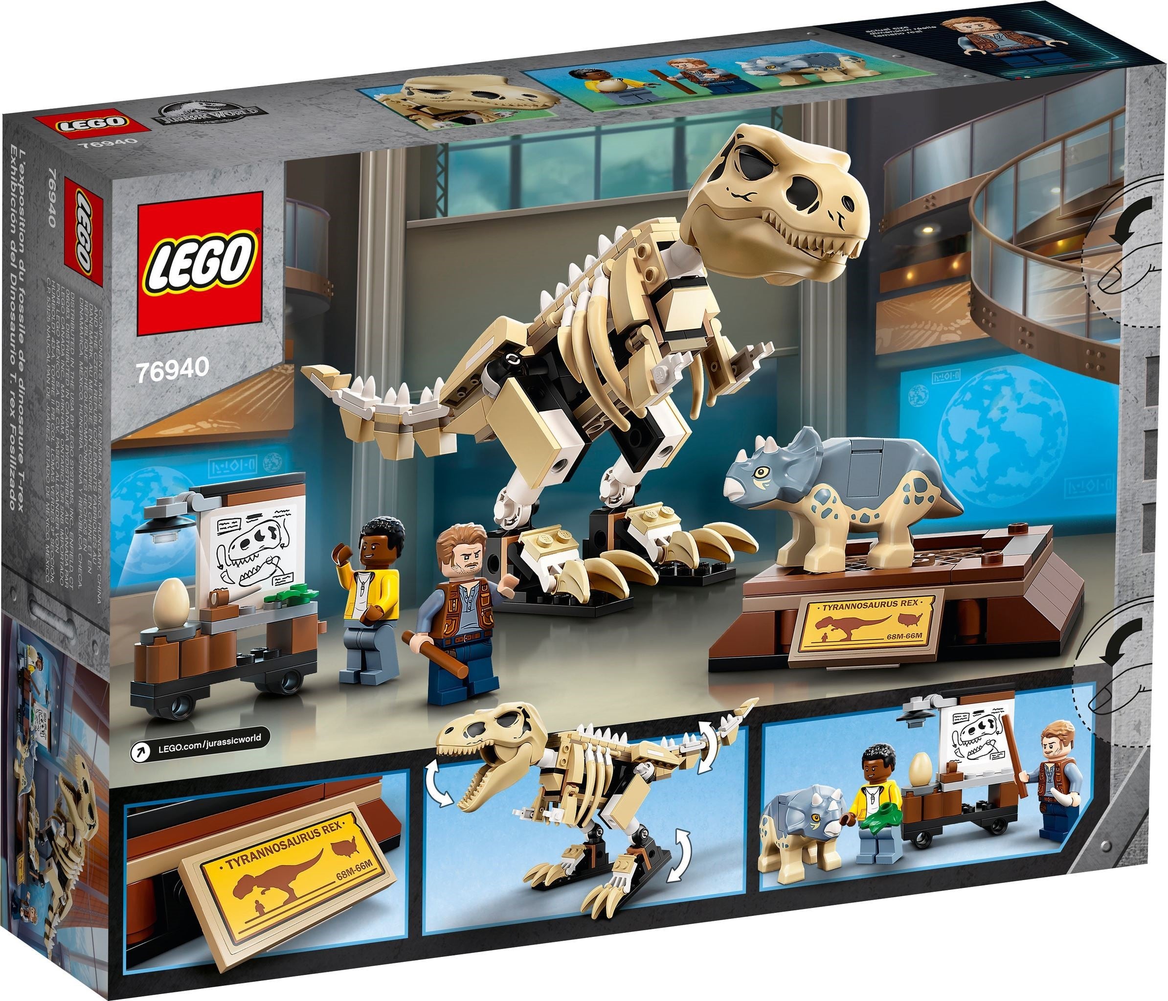 T. rex Dinosaur Fossil Exhibition 76940 | Jurassic World | LEGO – image 13