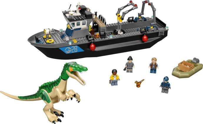 Baryonyx Dinosaur Boat Escape 76942 | Jurassic World | LEGO