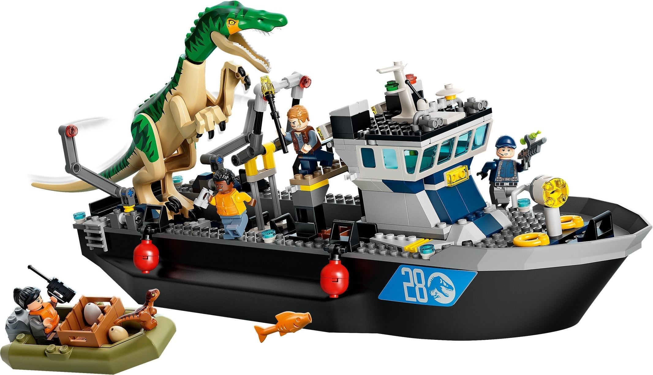 Baryonyx Dinosaur Boat Escape 76942 | Jurassic World | LEGO – image 9