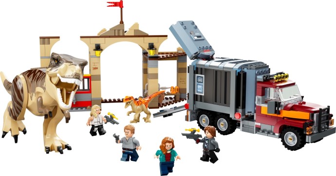 T. rex & Atrociraptor Dinosaur Breakout 76948 | Jurassic World | LEGO