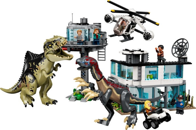 Giganotosaurus & Therizinosaurus Attack 76949 | Jurassic World | LEGO