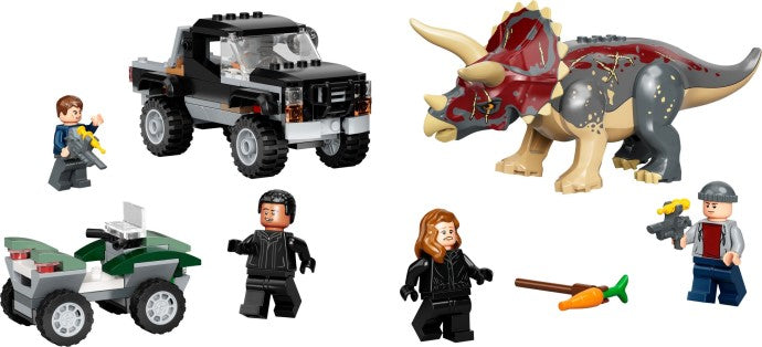 Triceratops Pickup Truck Ambush 76950 | Jurassic World | LEGO