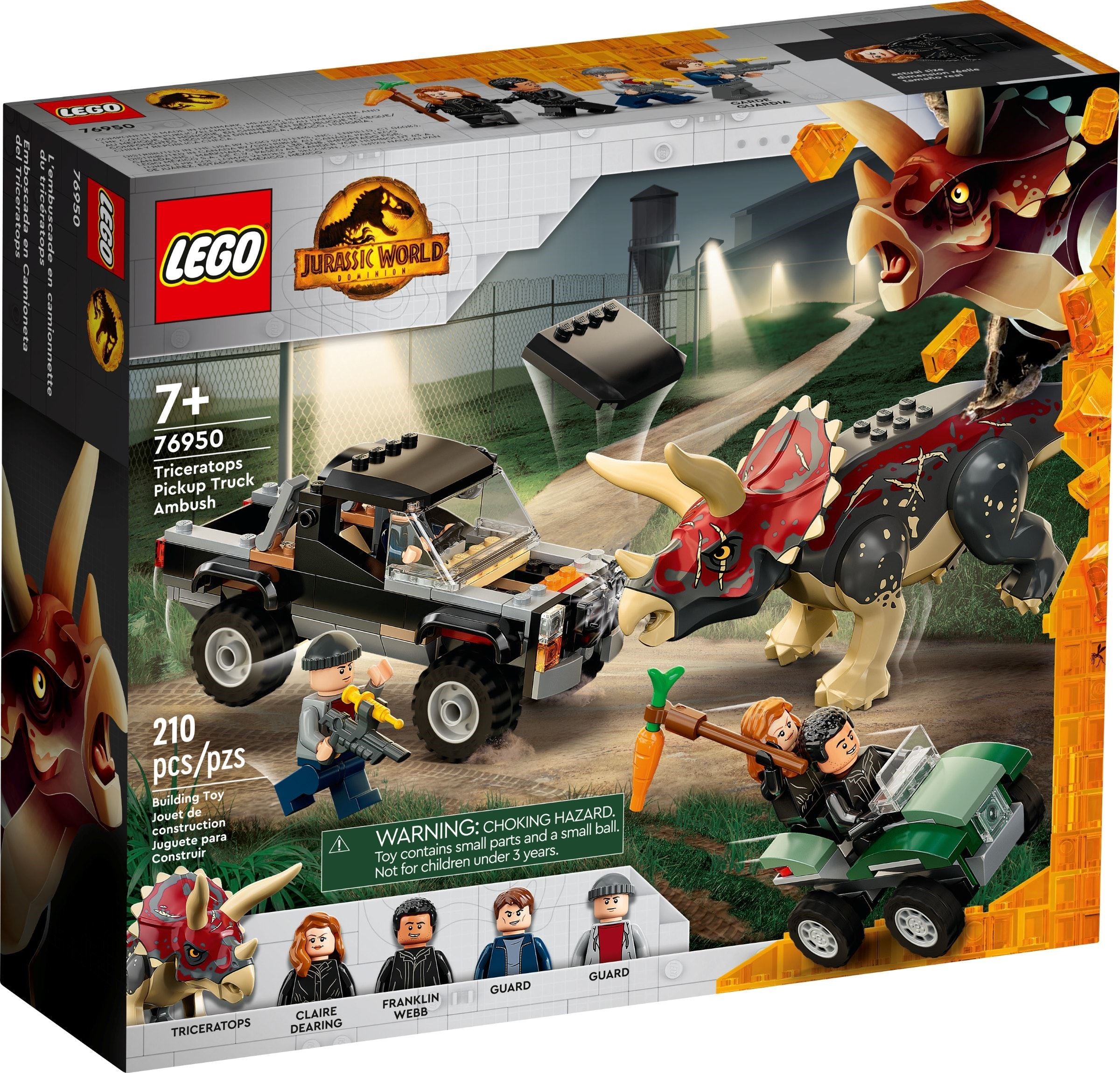 Triceratops Pickup Truck Ambush 76950 | Jurassic World | LEGO – image 2