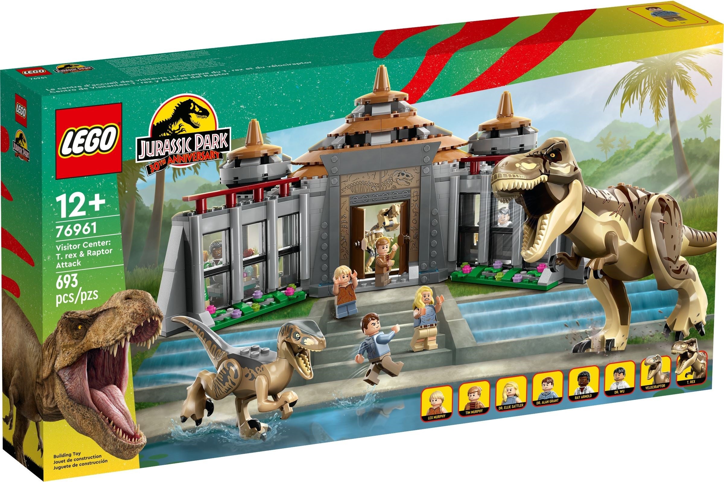 Visitor Centre: T. rex & Raptor Attack 76961 | Jurassic World | LEGO – image 2