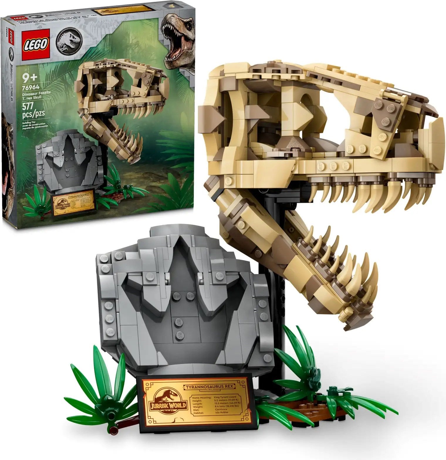 Dinosaur Fossils: T. rex Skull 76964 | Jurassic World | LEGO – image 2