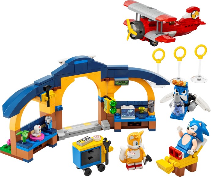 Tails' Workshop and Tornado Plane 76991 | Sonic the Hedgehog | LEGO