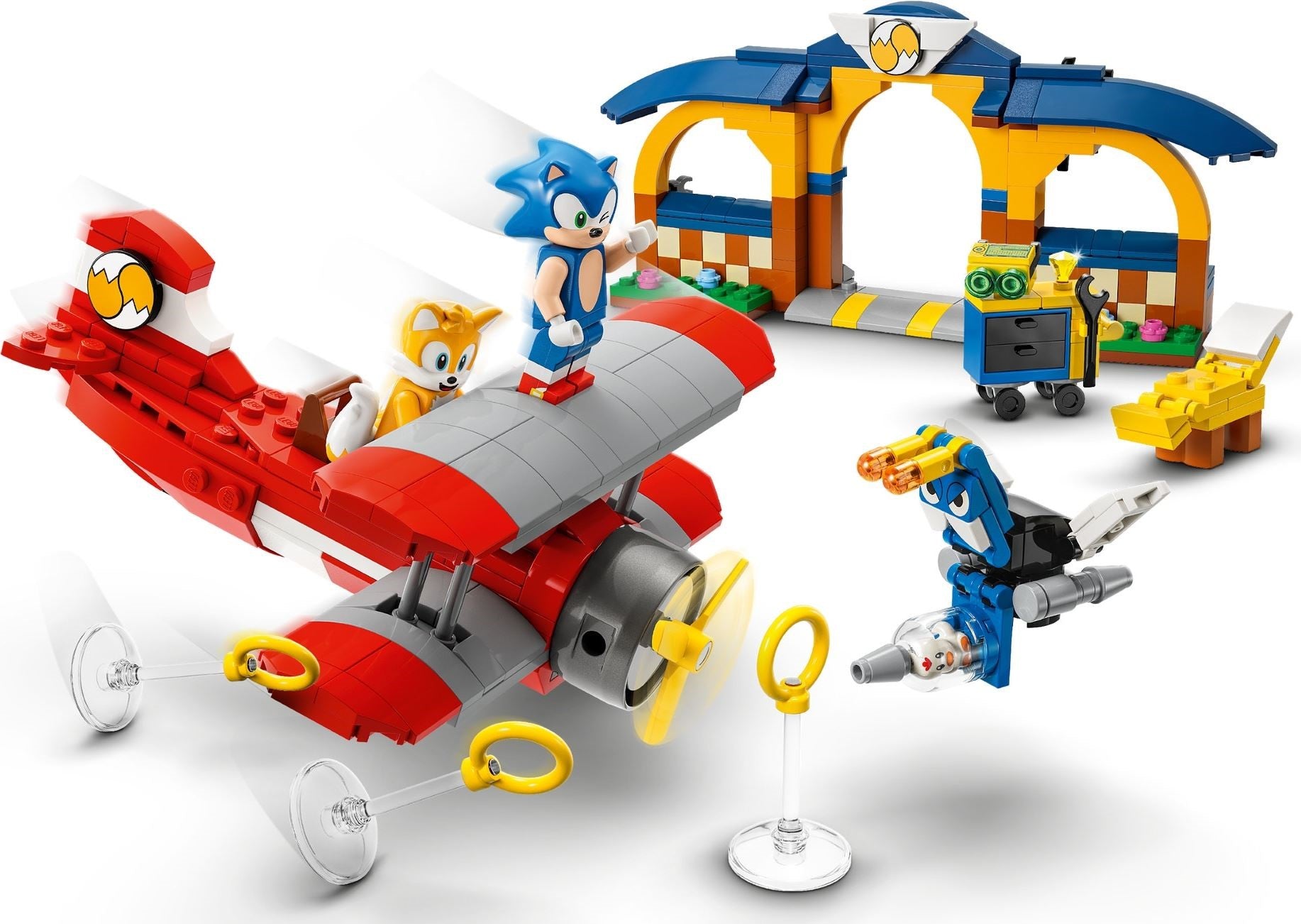 Tails' Workshop and Tornado Plane 76991 | Sonic the Hedgehog | LEGO – image 3