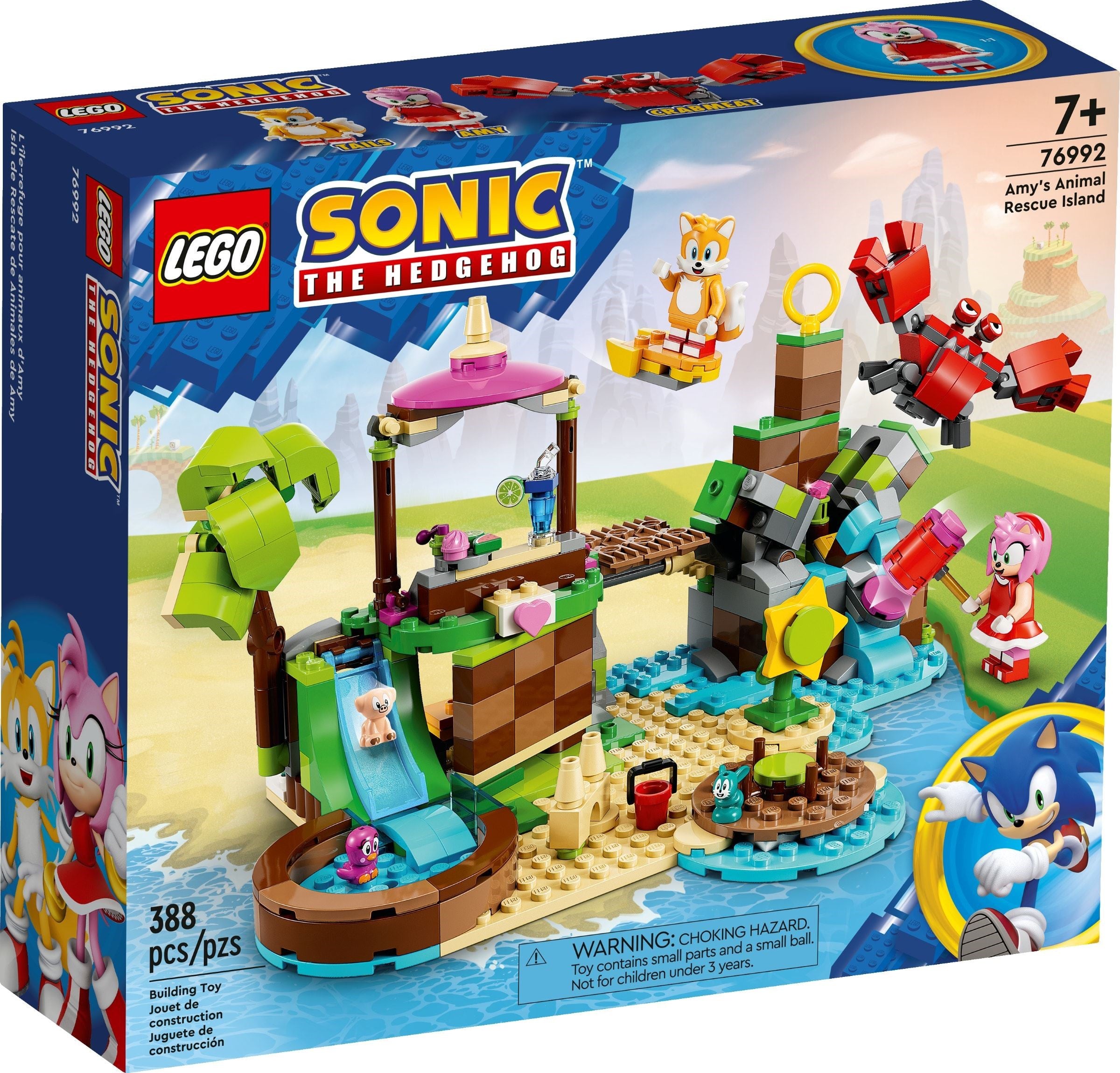 Amy's Animal Rescue Island 76992 | Sonic the Hedgehog | LEGO – image 2