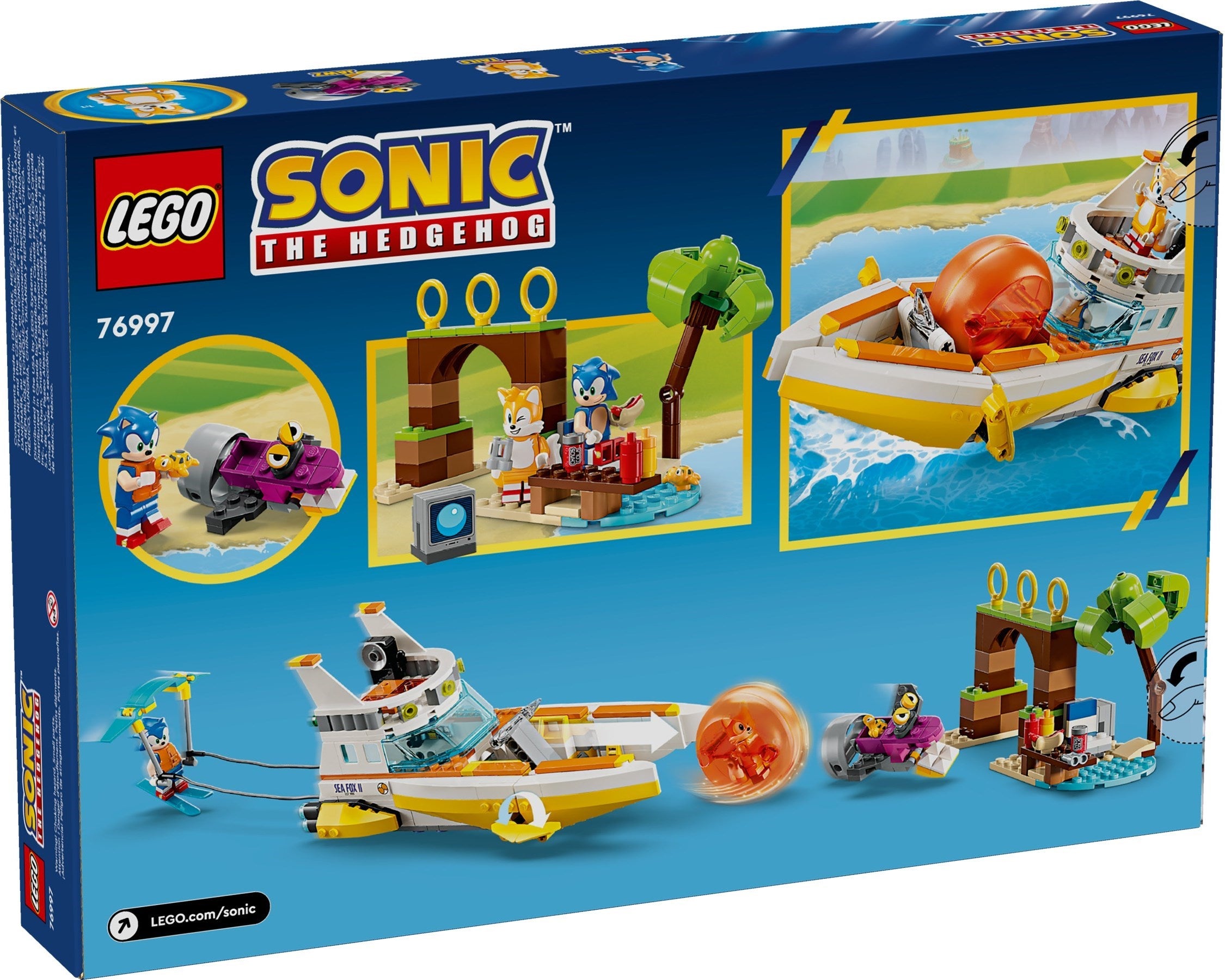 Tails' Adventure Boat 76997 | Sonic the Hedgehog | LEGO – image 2