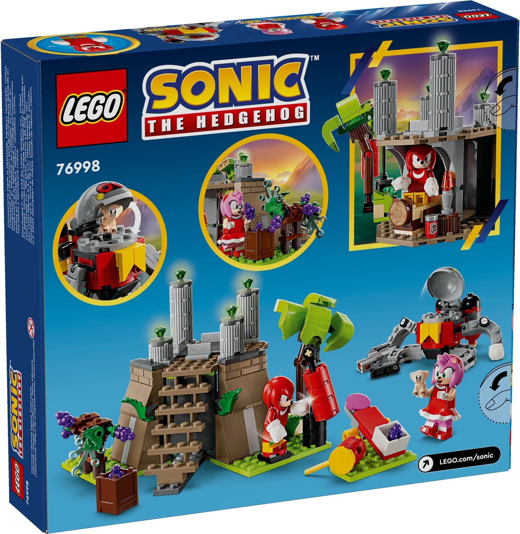 Knuckles and the Master Emerald Shrine 76998 | Sonic the Hedgehog | LEGO – image 2