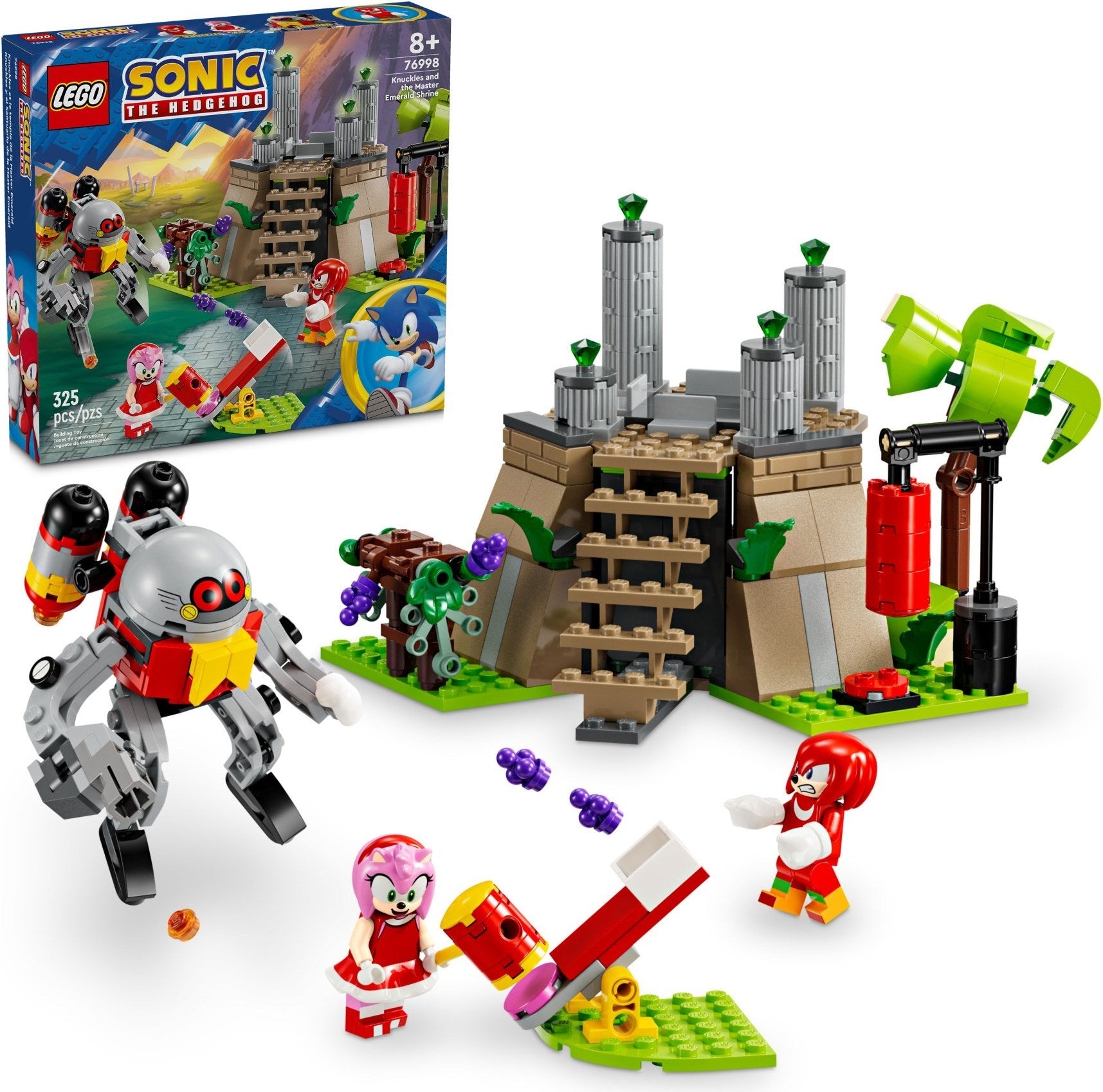 Knuckles and the Master Emerald Shrine 76998 | Sonic the Hedgehog | LEGO – image 3