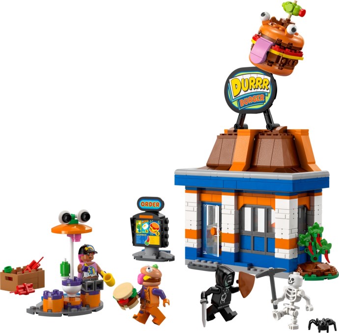 Durrr Burger Restaurant 77076 | Fortnite | LEGO