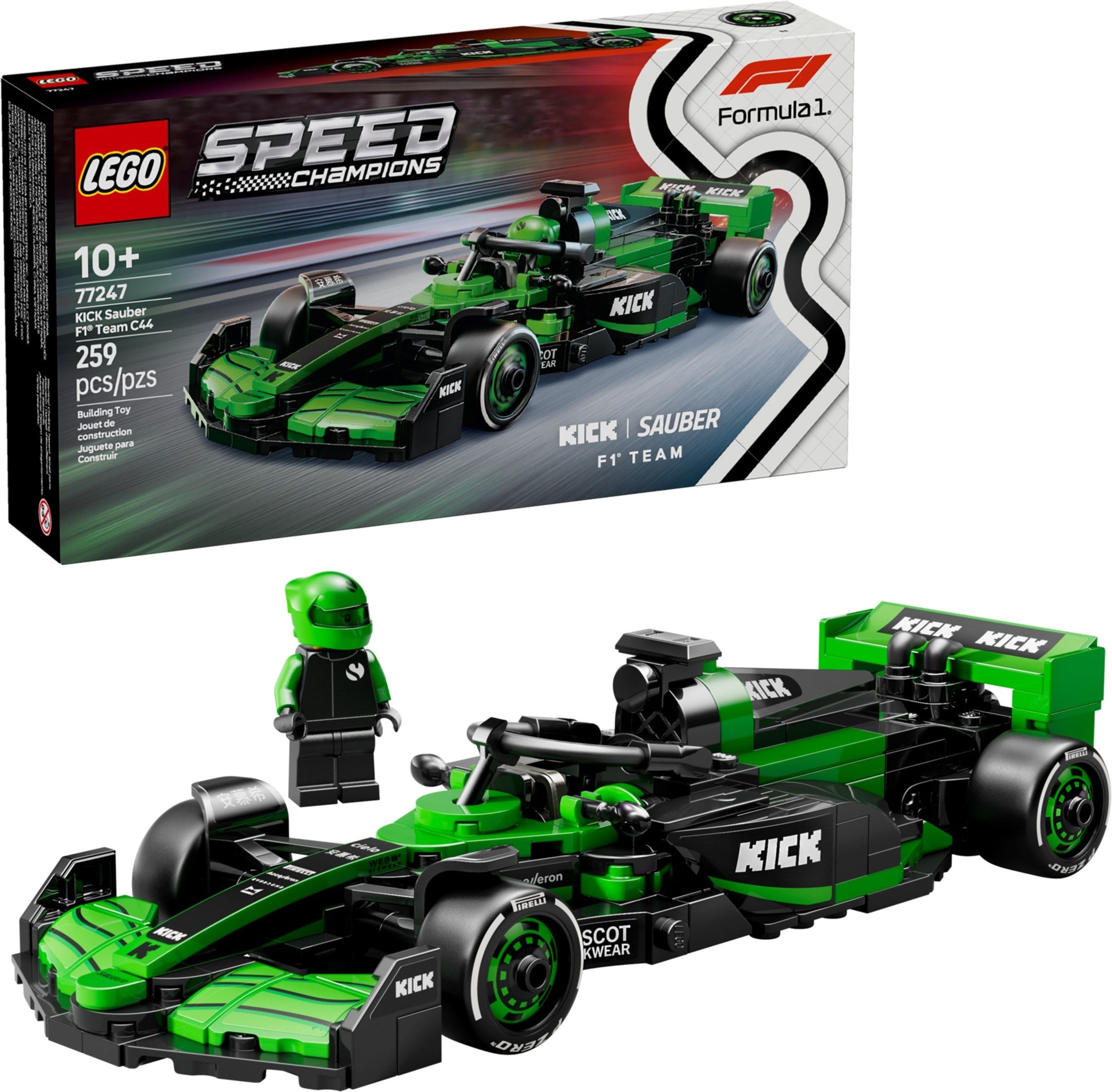 KICK Sauber F1 Team C44 77247 | Speed Champions | LEGO – image 3
