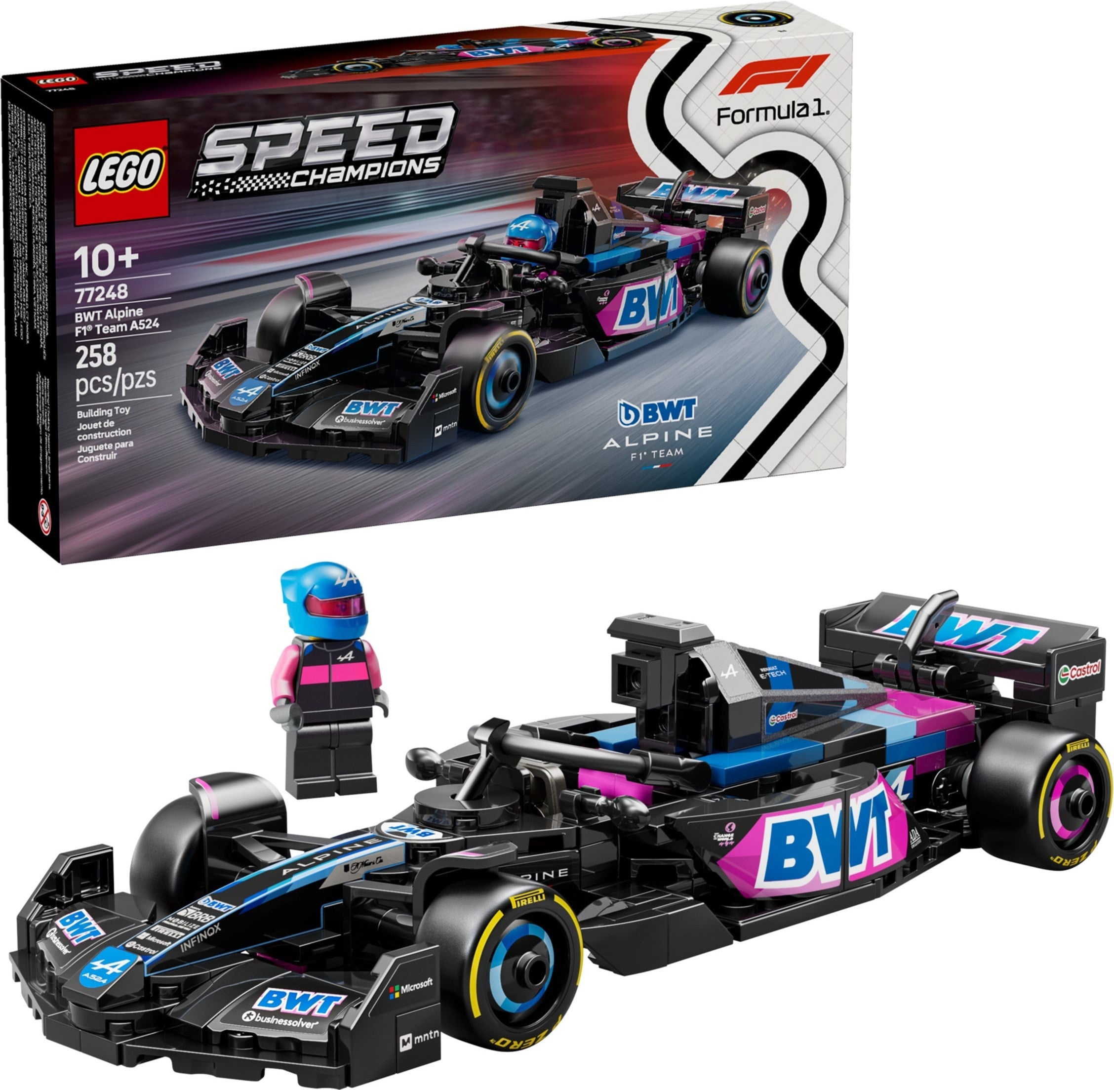 BWT Alpine F1 Team A524 77248 | Speed Champions | LEGO – image 3