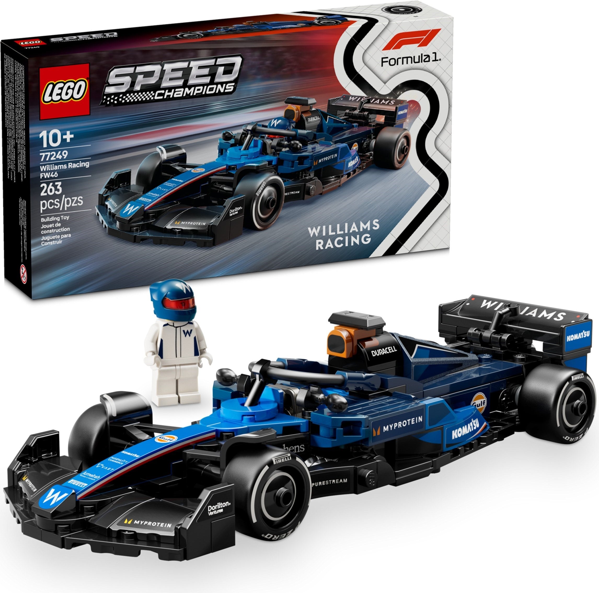 Williams Racing FW46 77249 | Speed Champions | LEGO – image 3