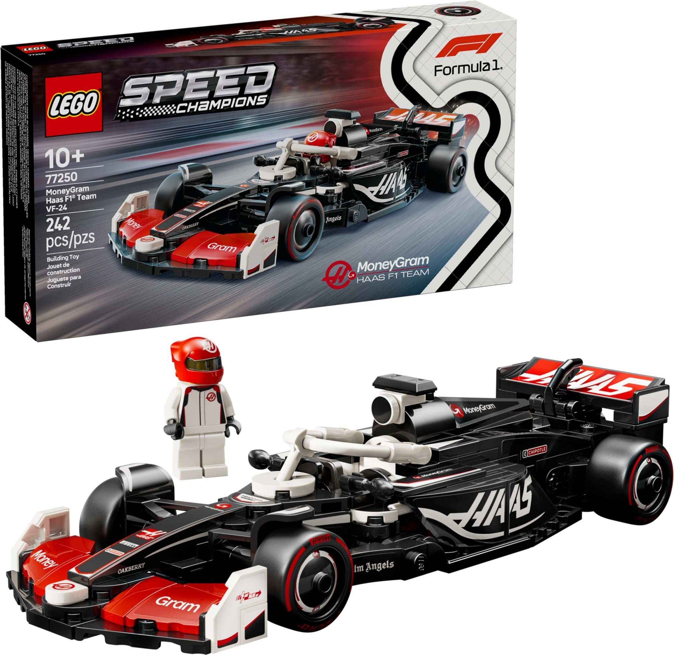 MoneyGram Haas F1 Team VF-24 77250 | Speed Champions | LEGO – image 3