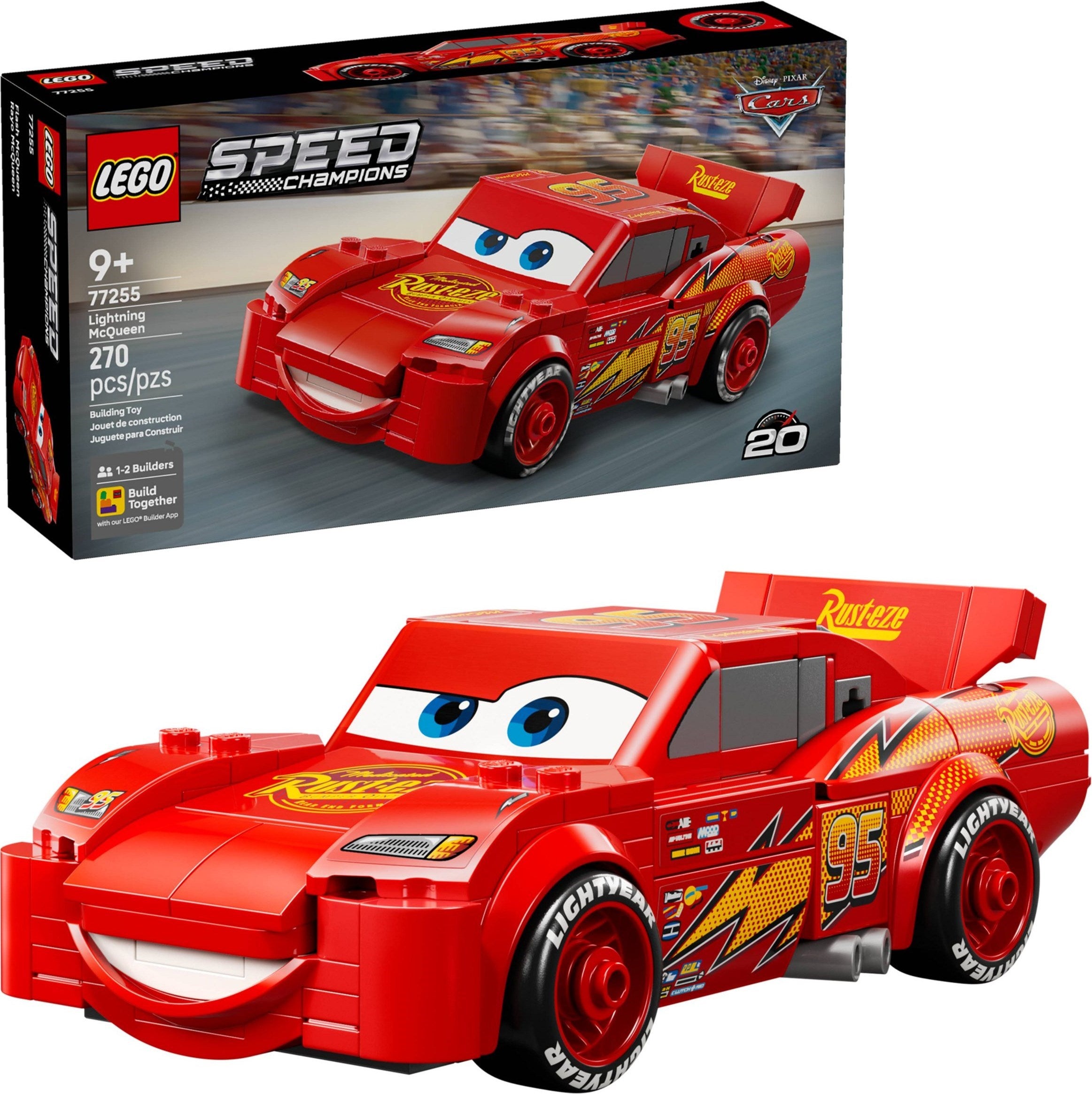 Lightning McQueen 77255 | Speed Champions | LEGO (image 4)