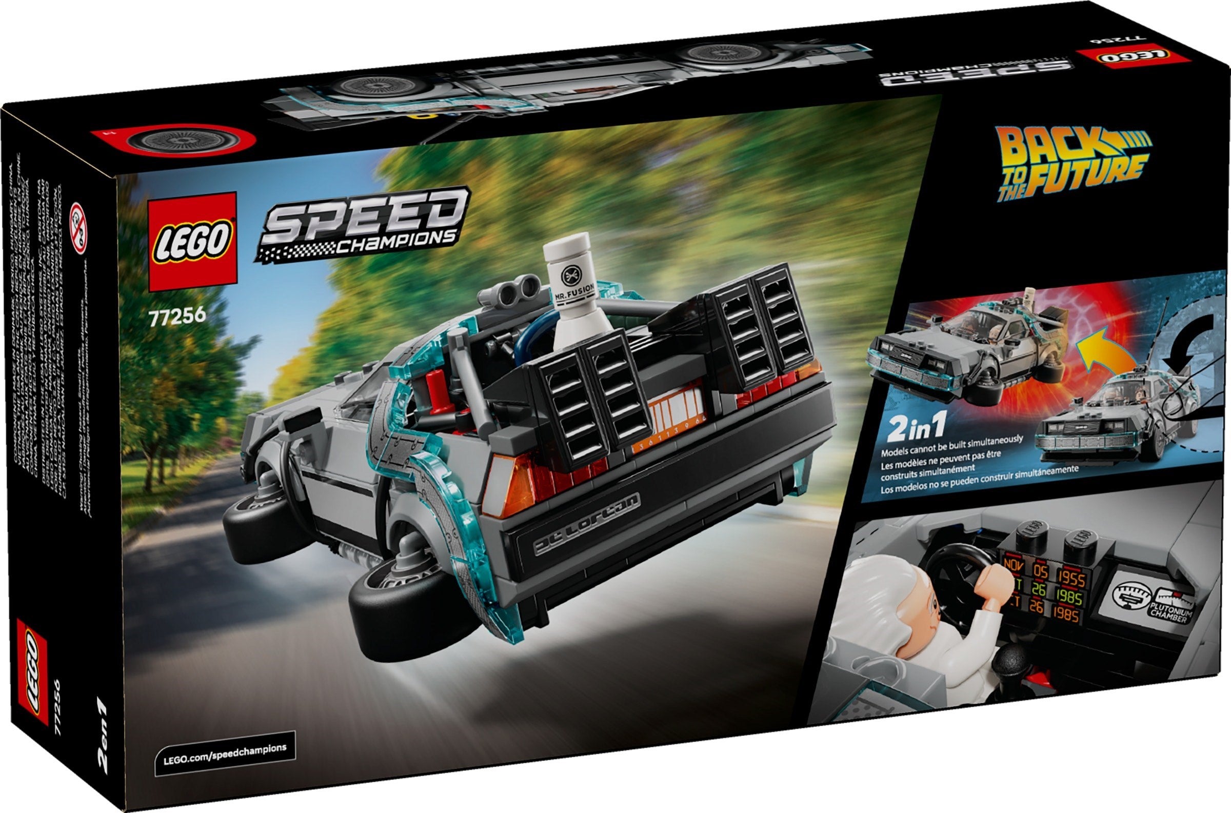 Time Machine from Back to the Future 77256 | Speed Champions | LEGO – image 2