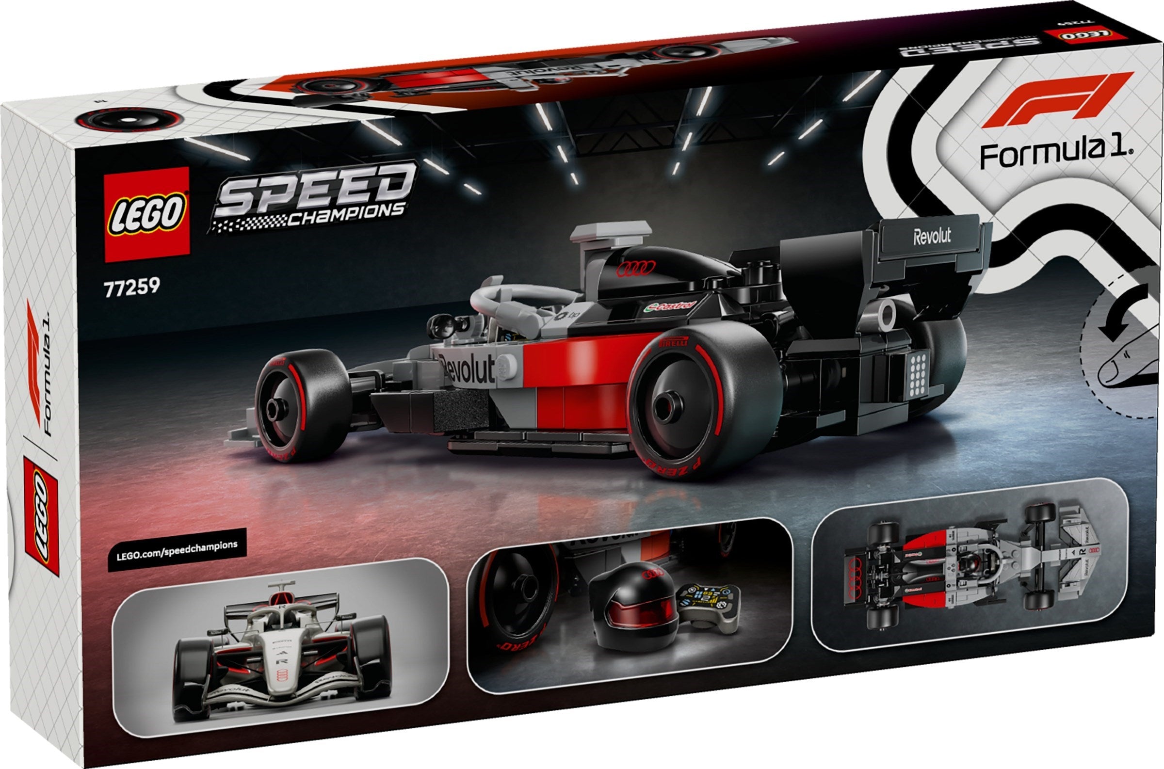 Audi Revolut F1 Team R26 Race Car 77259 | Speed Champions | LEGO – image 2