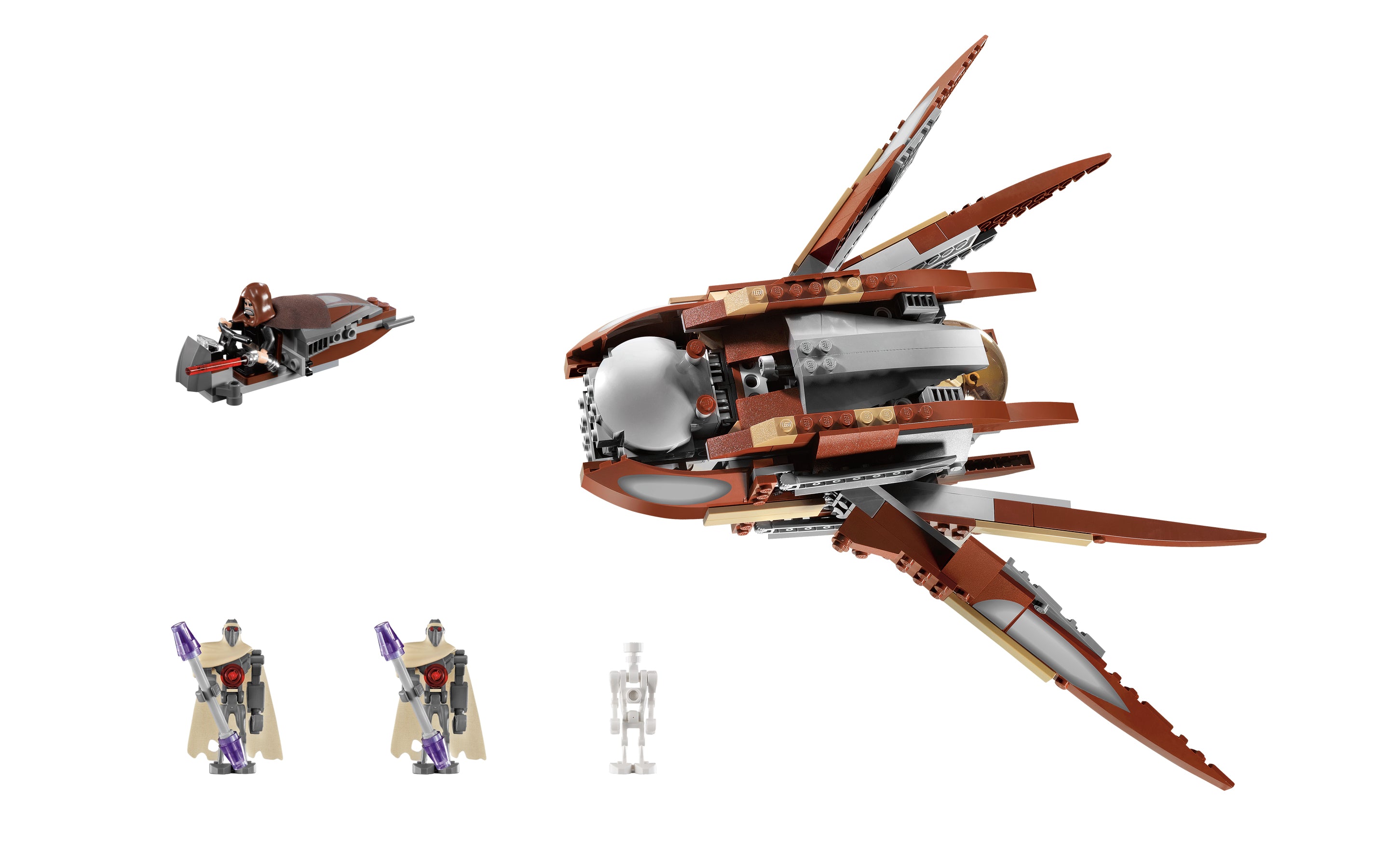 Count Dooku's Solar Sailer 7752 | Star Wars | LEGO