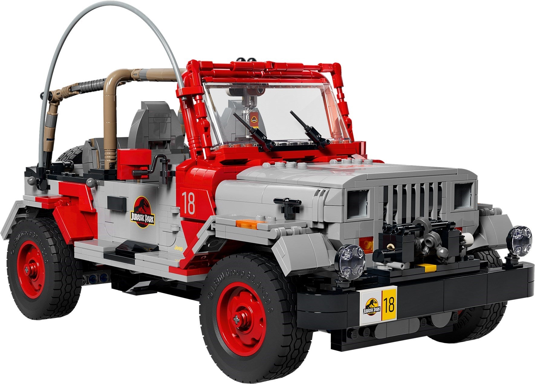 Jurassic Park Jeep Wrangler 77984 | Jurassic World | LEGO (image 24)