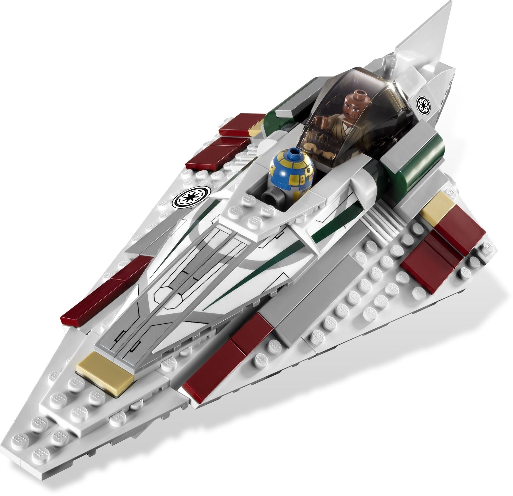 Mace Windu's Jedi Starfighter 7868 | Star Wars | LEGO (image 12)