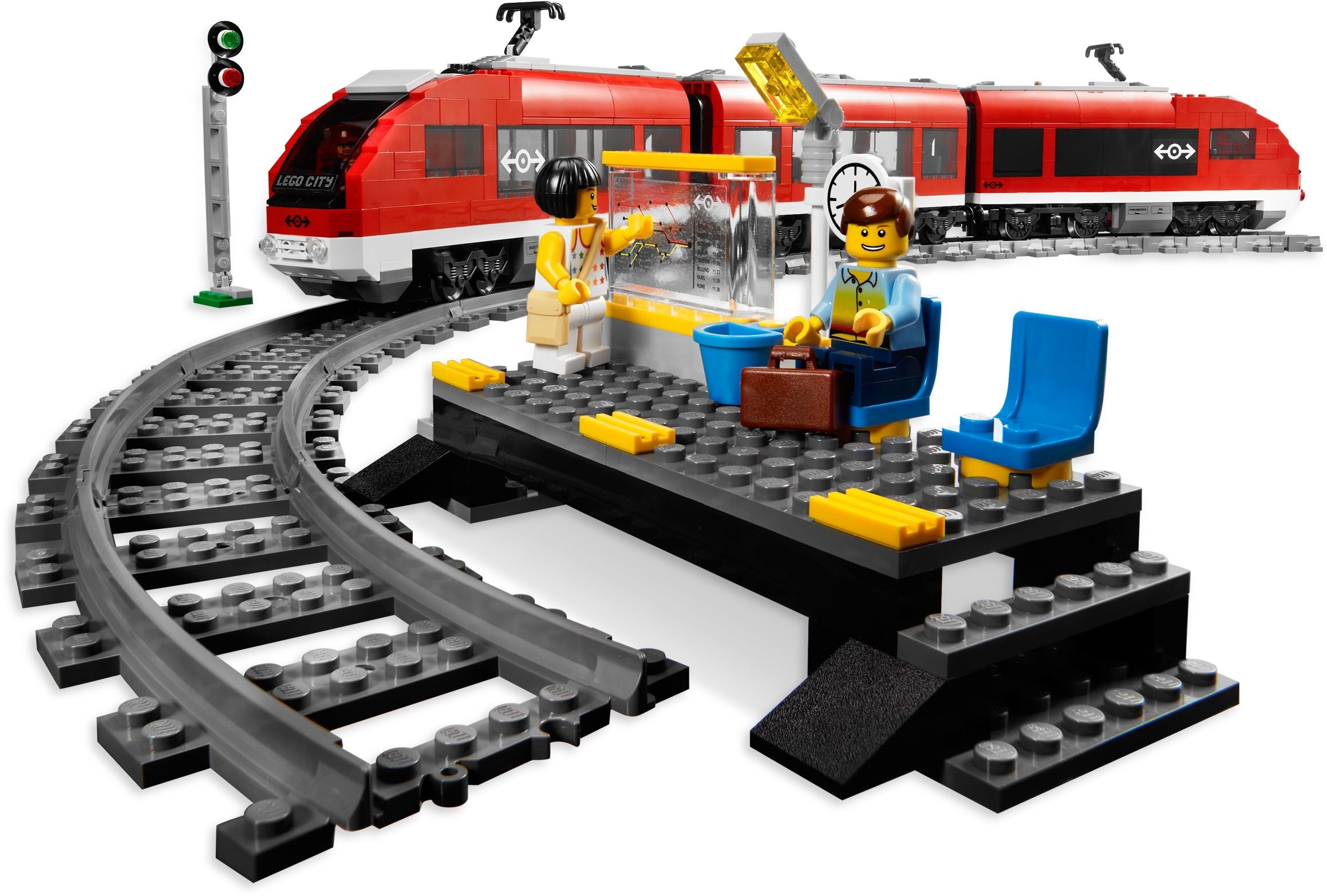 Passenger Train 7938 City LEGO - Main Image