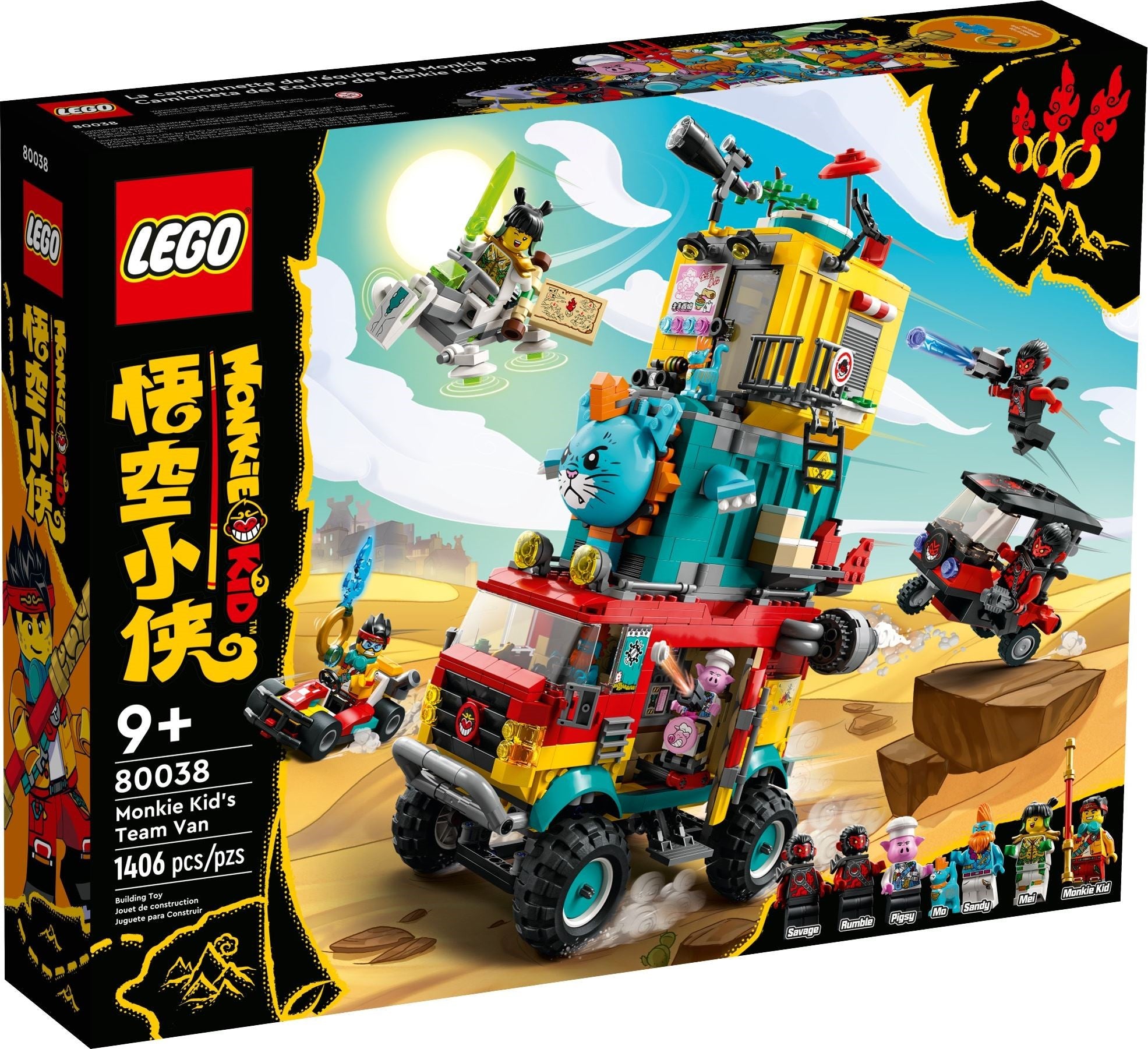 Monkie Kid's Team Van 80038 | Monkie Kid | LEGO – image 2