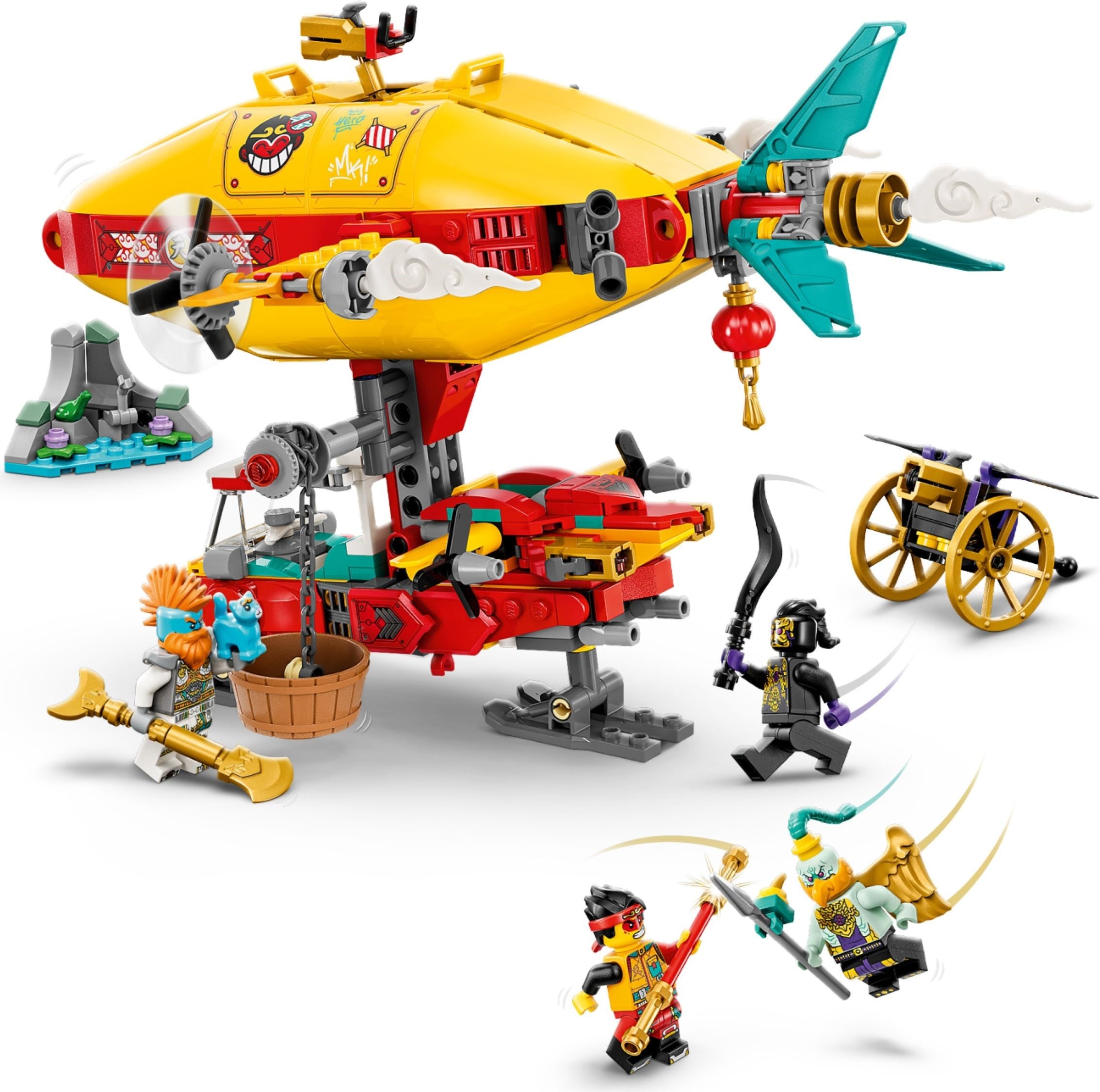 Monkie Kid's Cloud Airship 80046 | Monkie Kid | LEGO – image 3