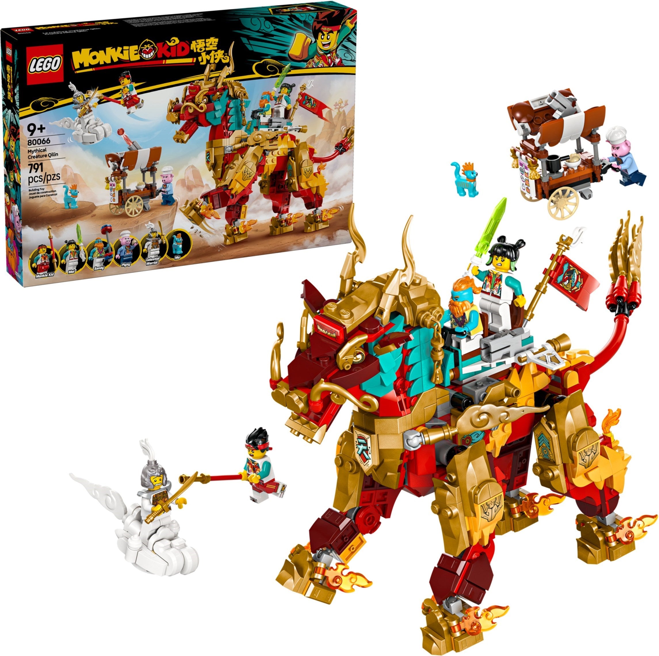 Mythical Creature Qilin 80066 | Monkie Kid | LEGO – image 3