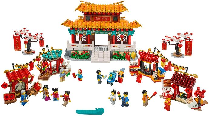 Chinese New Year Temple Fair 80105 | Seasonal | LEGO