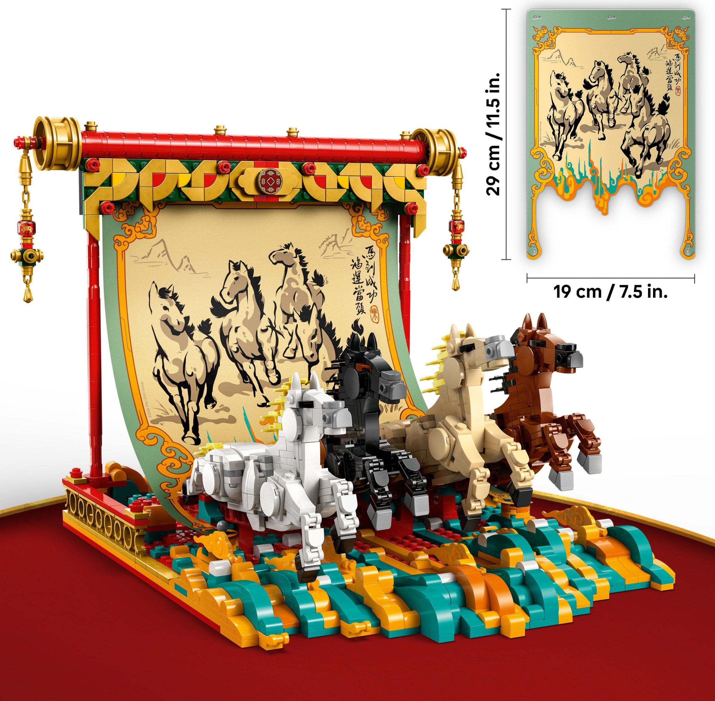 Galloping Horse Canvas 80119 | Seasonal | LEGO – image 3
