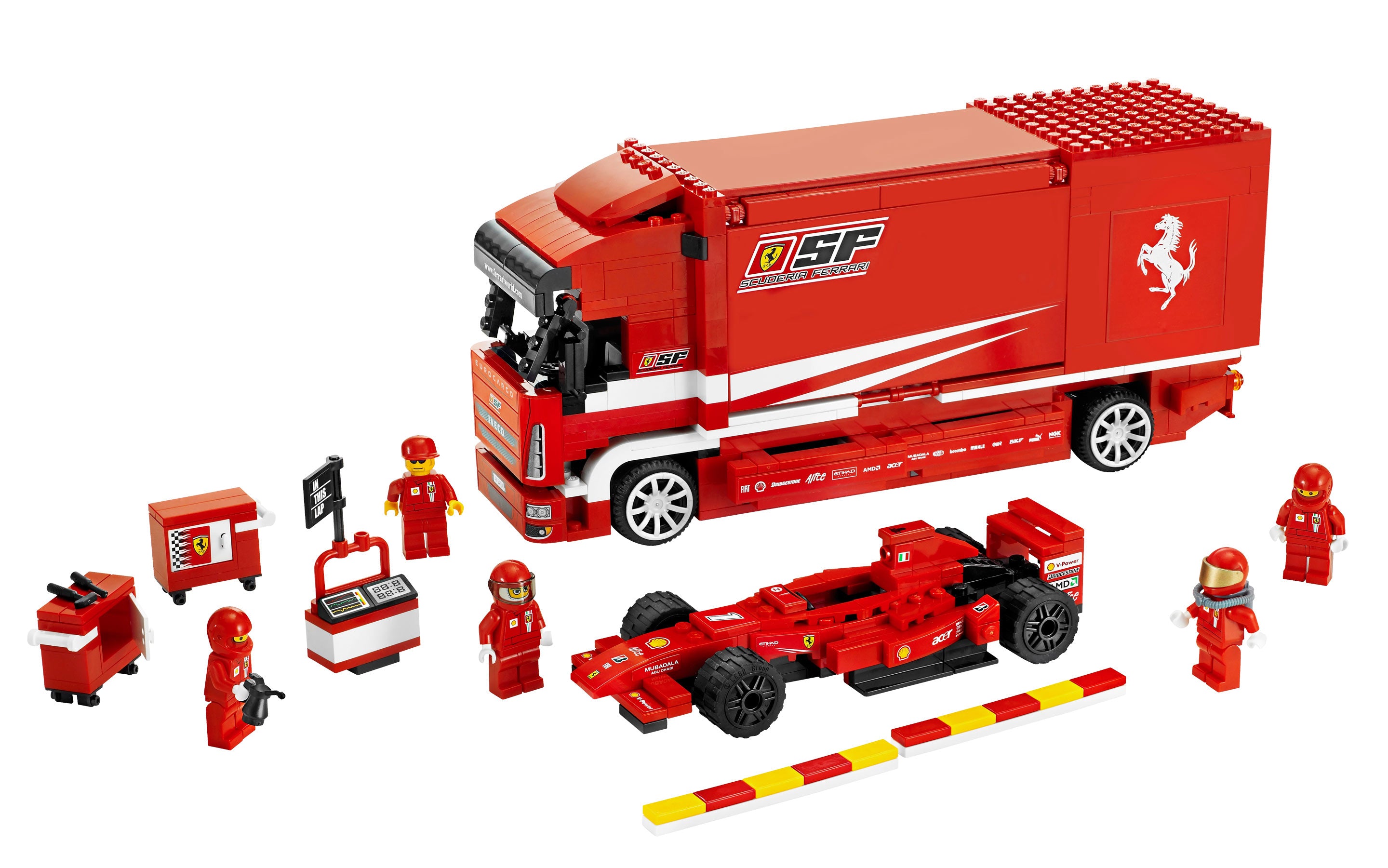 Ferrari Truck 8185 | Racers | LEGO – image 3