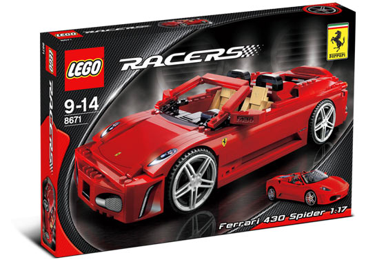 Ferrari 430 Spider 1:17 8671 | Racers | LEGO – image 3
