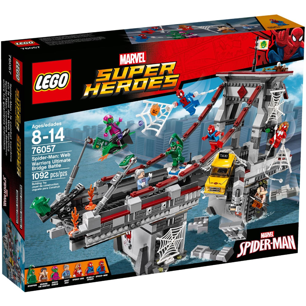Spider-Man: Web Warriors Ultimate Bridge Battle 76057 | Marvel Super Heroes | LEGO