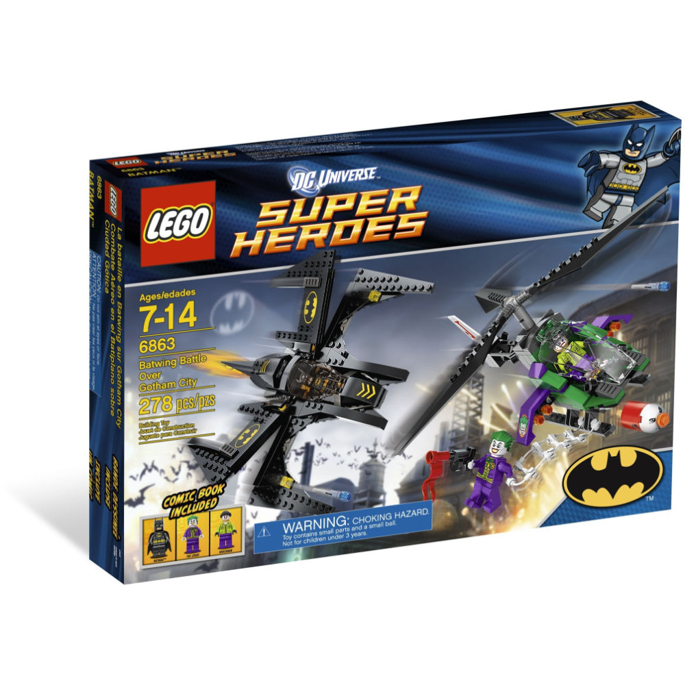 Batwing Battle Over Gotham City 6863 | Super Heroes | LEGO