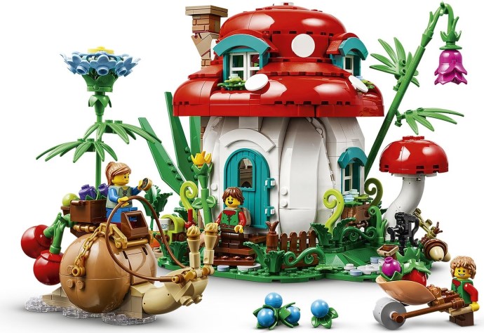 Mushroom House 910037 | BrickLink | LEGO