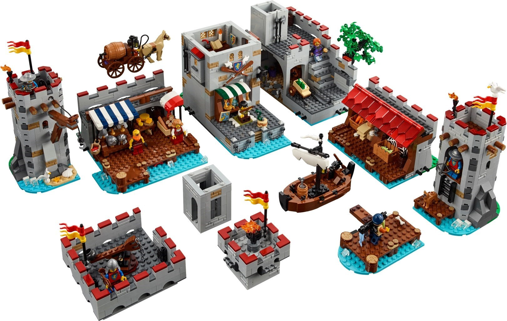 Medieval Seaside Market 910047 | BrickLink | LEGO – image 4
